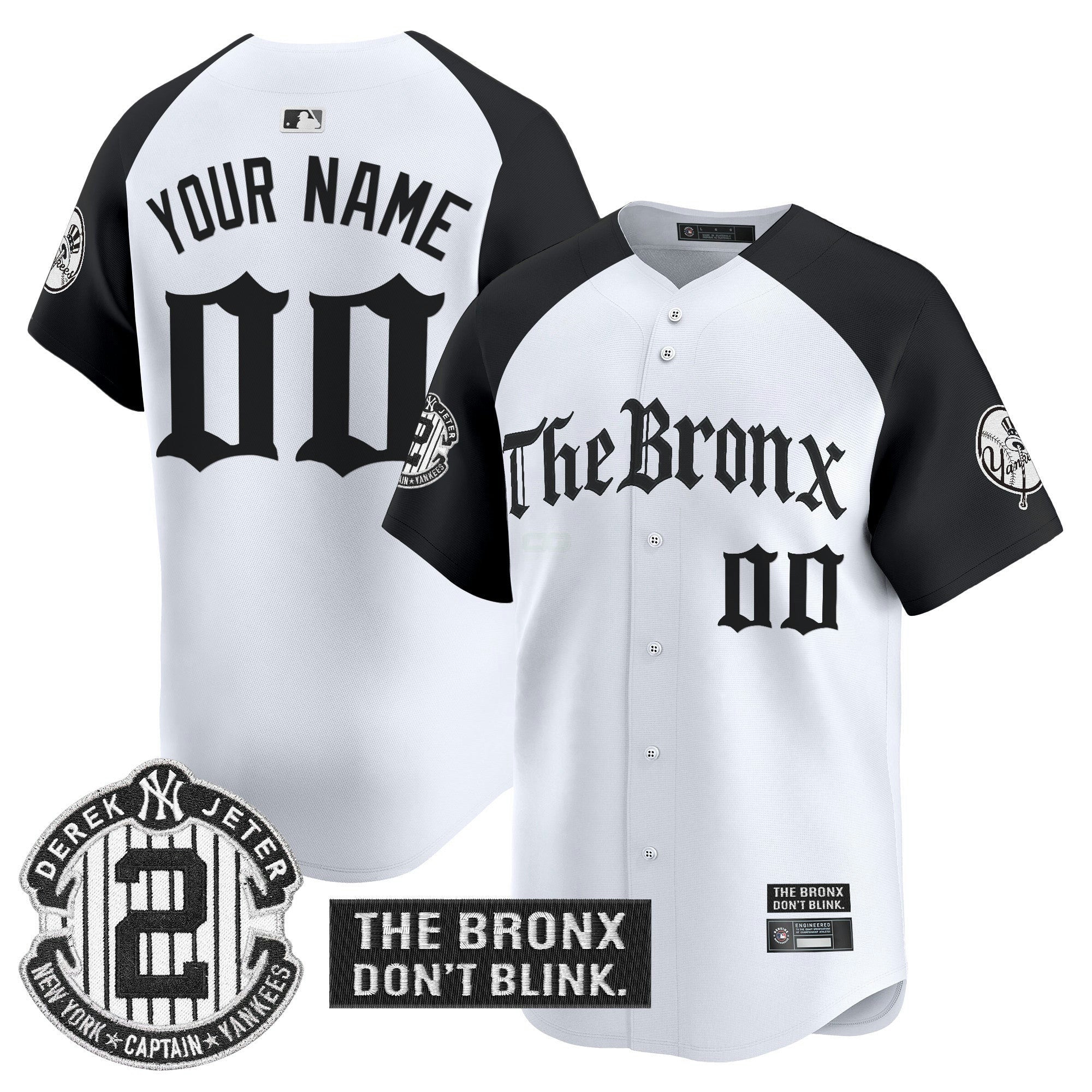 Camisa MLB ‘The Bronx – Gothic Ink Drop Edition’ Vapor Premier Limited Jersey