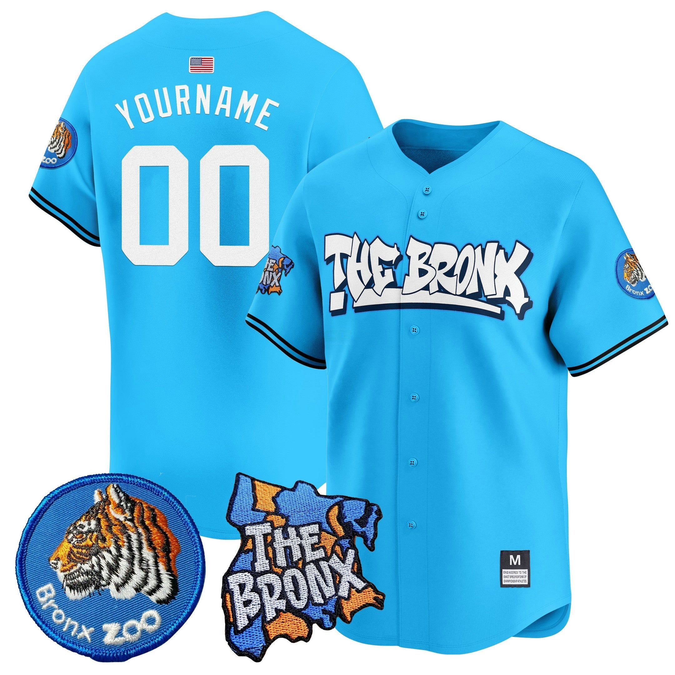 Camisa MLB The Bronx Graffiti Vapor Premier Limited Jersey V2