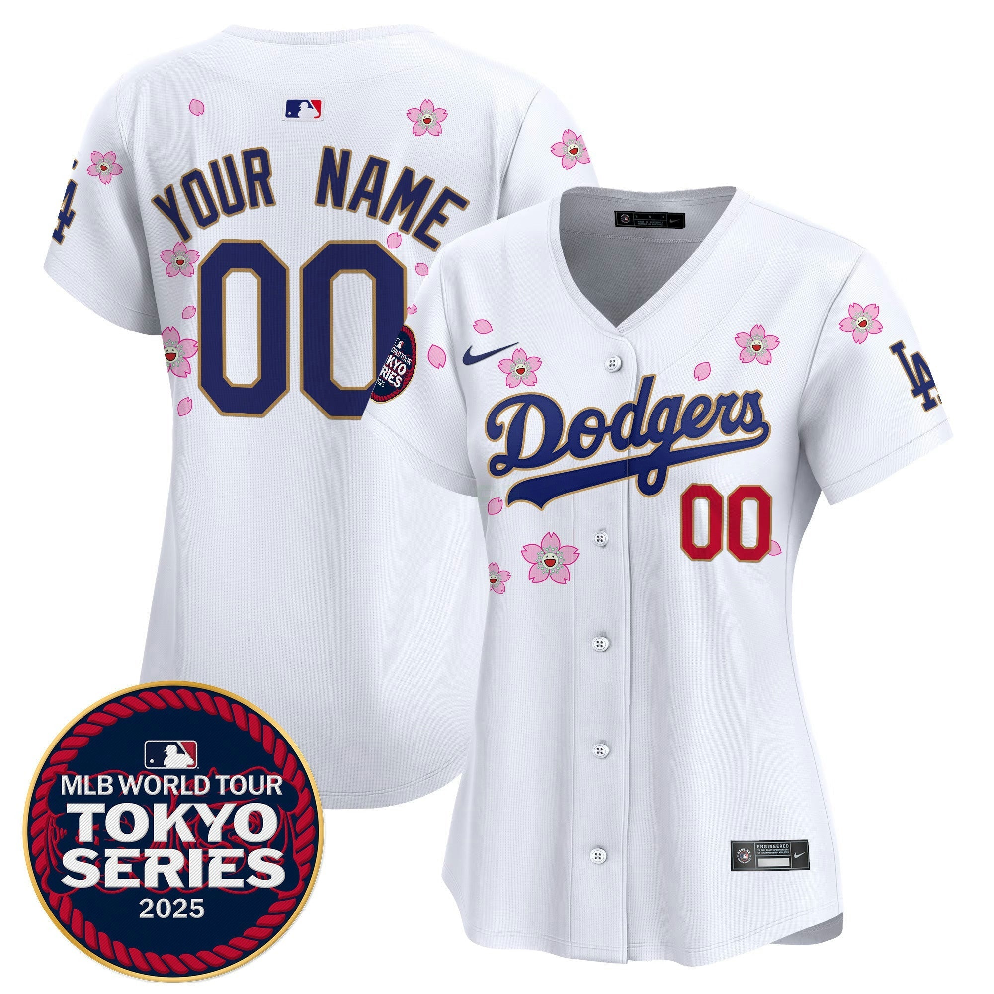 Camisa MLB Tokyo Series 2025 Dourada Trim Vapor Premier Limited Jersey V2 – Stitched