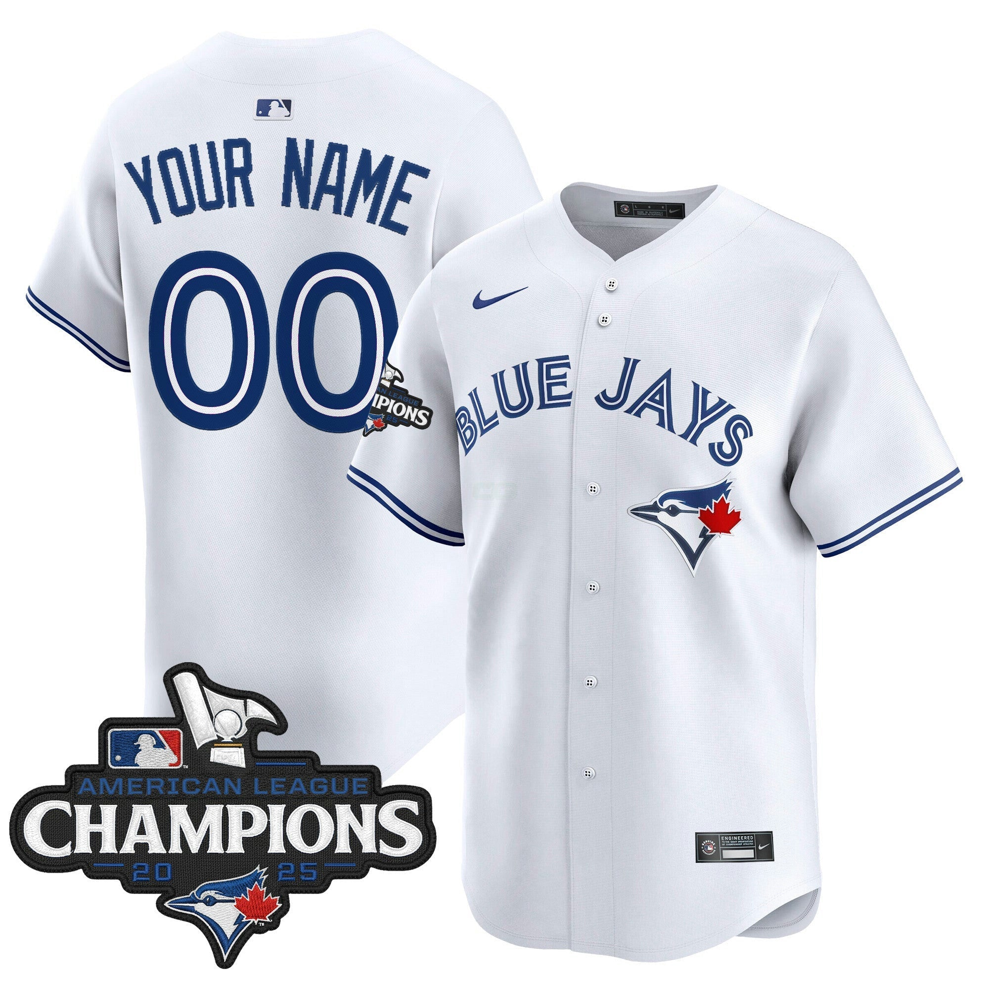 Camisa MLB Toronto 2025 American League Champions Vapor Premier Limited Jersey