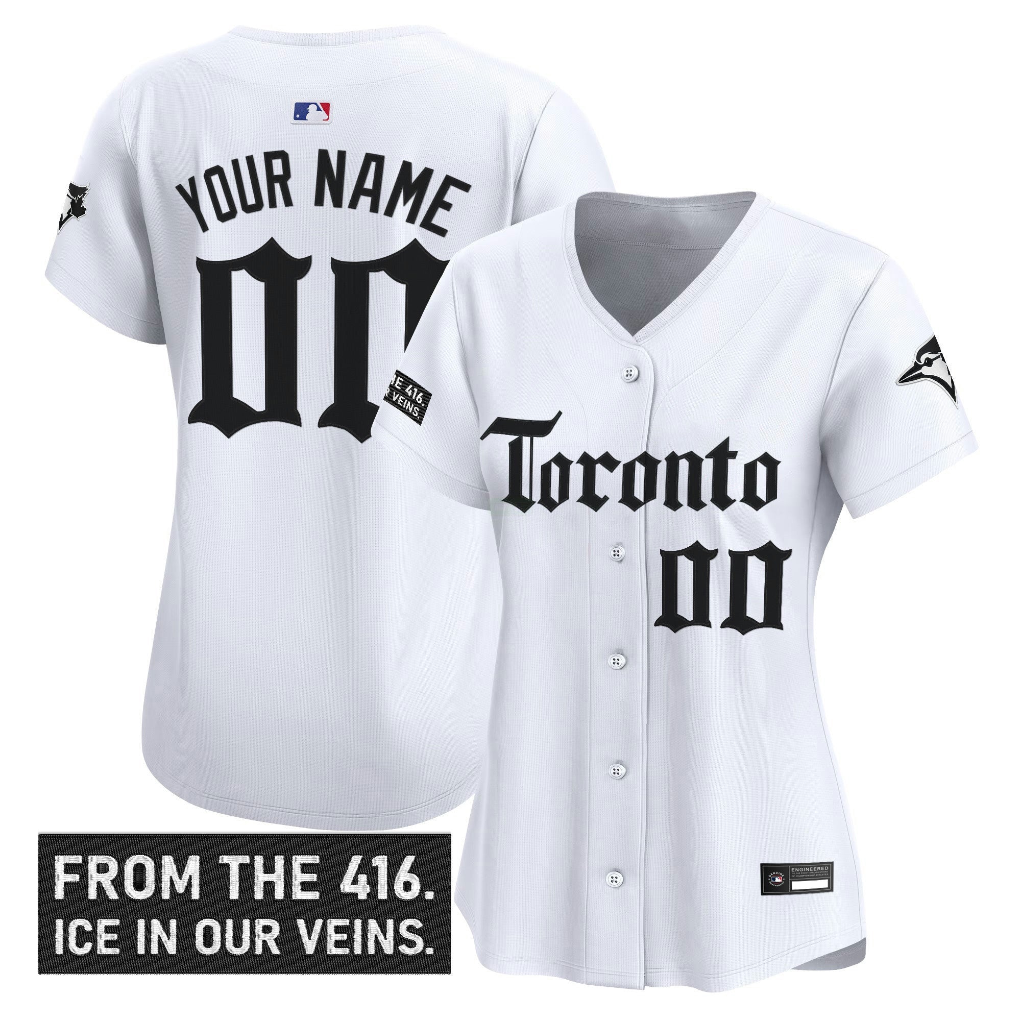 Camisa MLB Toronto ‘Gothic North Edition’ Vapor Premier Limited Jersey