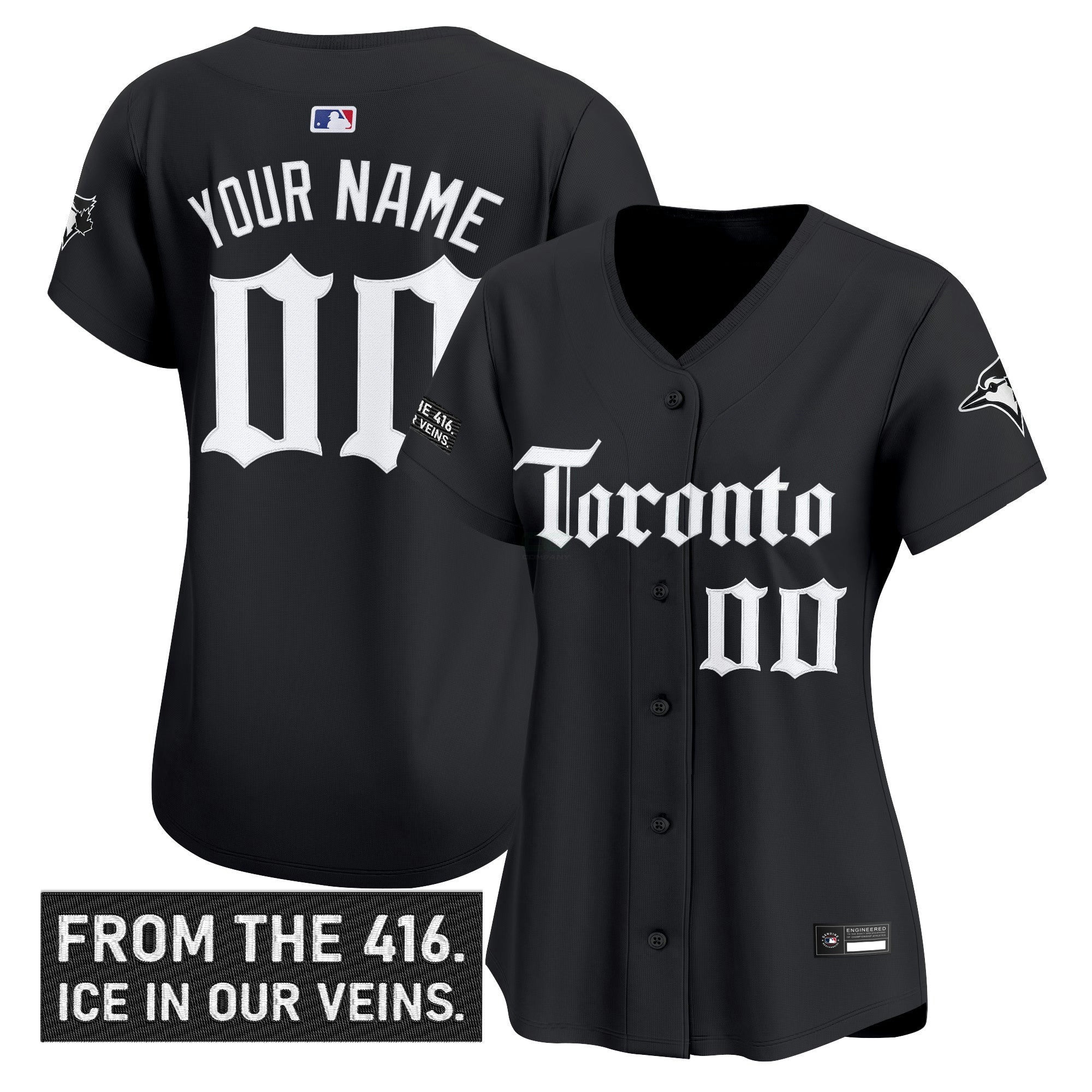 Camisa MLB Toronto ‘Gothic North Edition’ Vapor Premier Limited Jersey