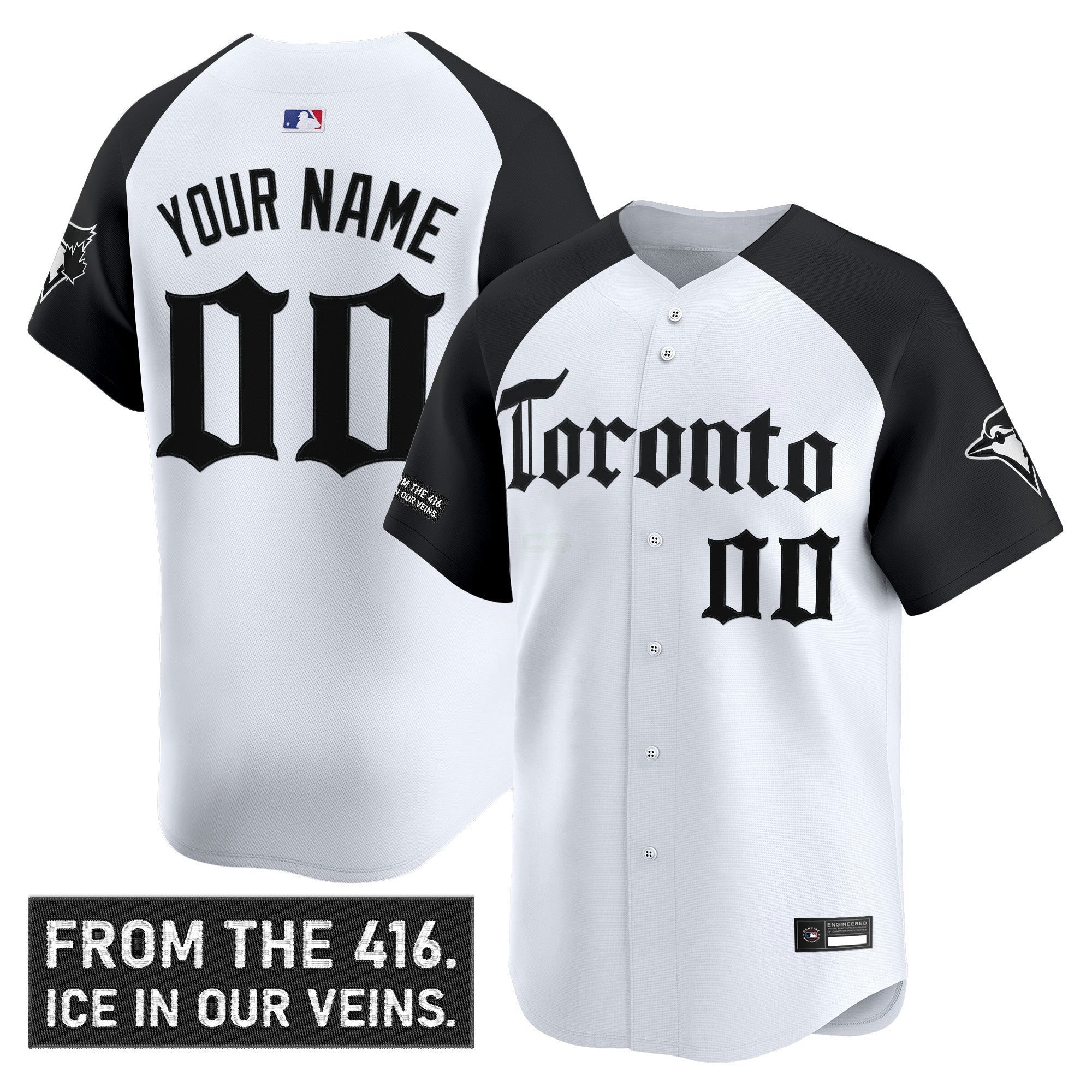 Camisa MLB Toronto ‘Gothic North Edition’ Vapor Premier Limited Jersey