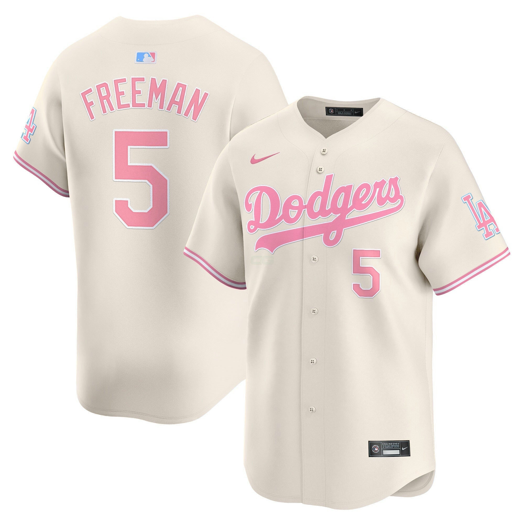 Camisa MLB Unisex Bubblegum Pink Vapor Premier Limited Jersey