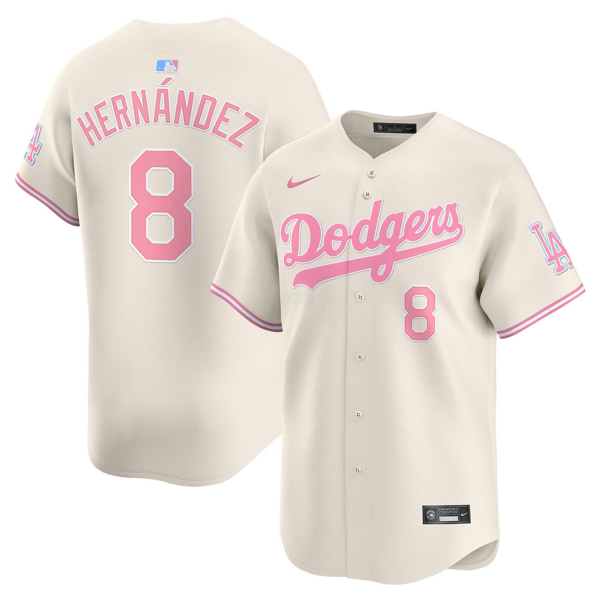 Camisa MLB Unisex Bubblegum Pink Vapor Premier Limited Jersey