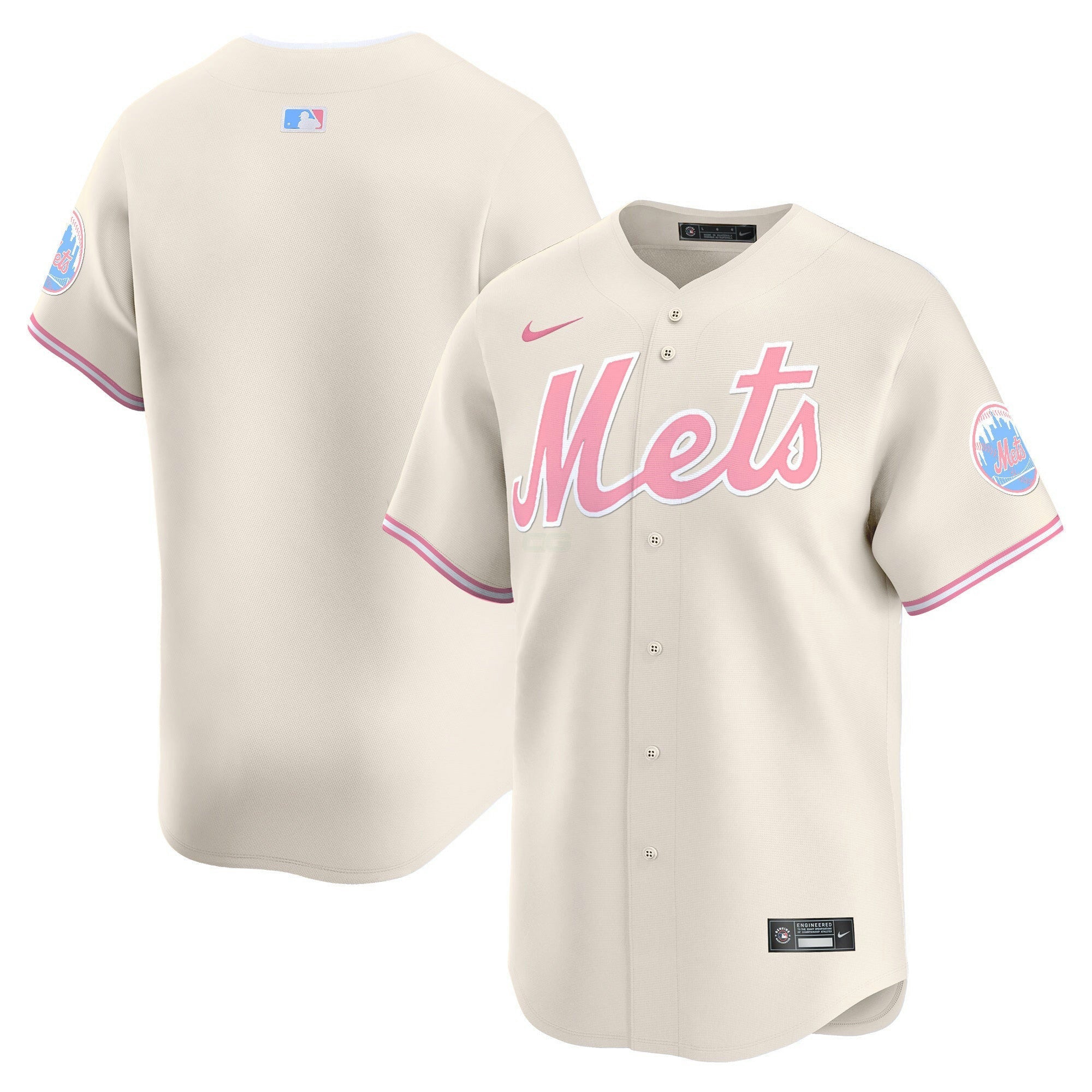 Camisa MLB Unisex Bubblegum Pink Vapor Premier Limited Jersey