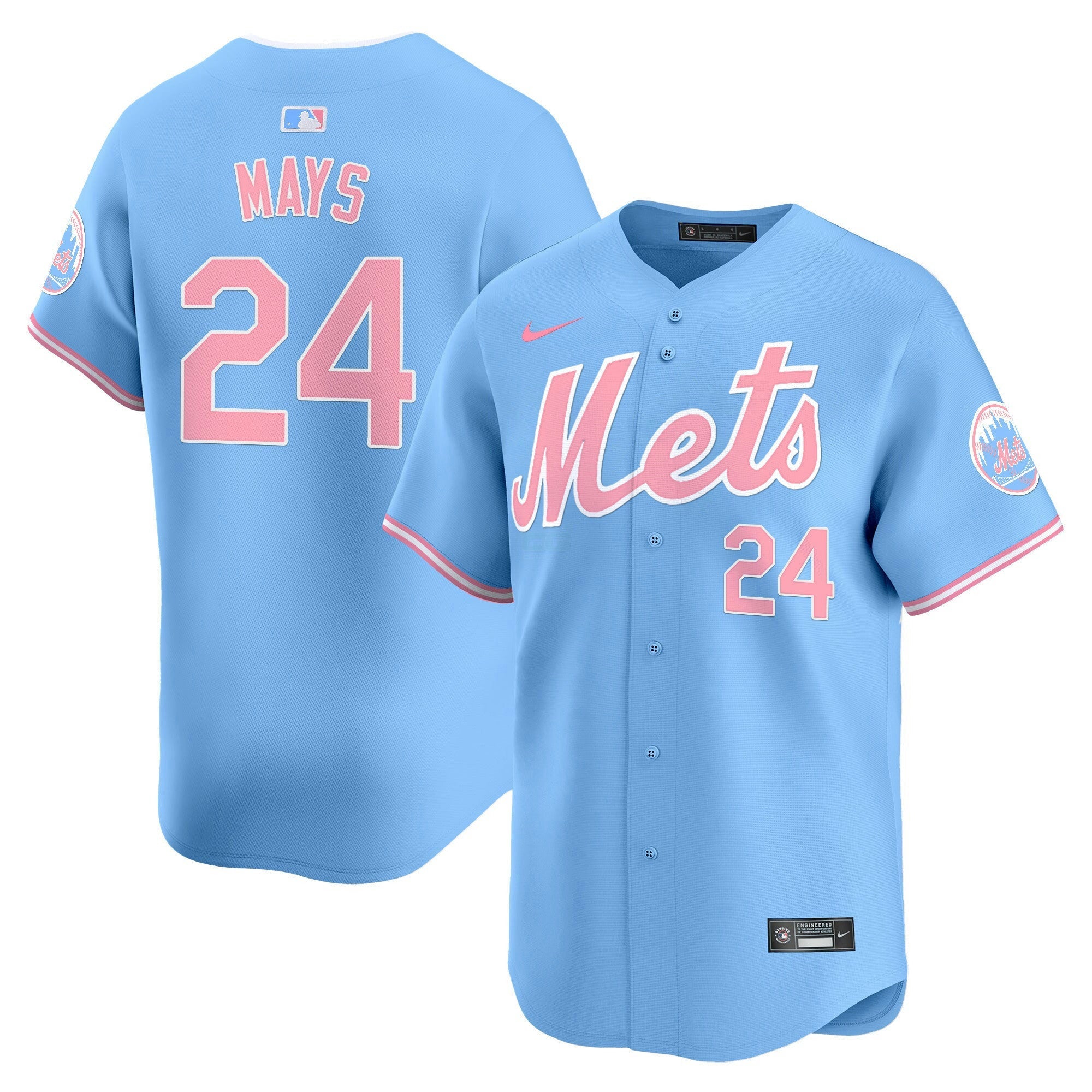 Camisa MLB Unisex Bubblegum Pink Vapor Premier Limited Jersey