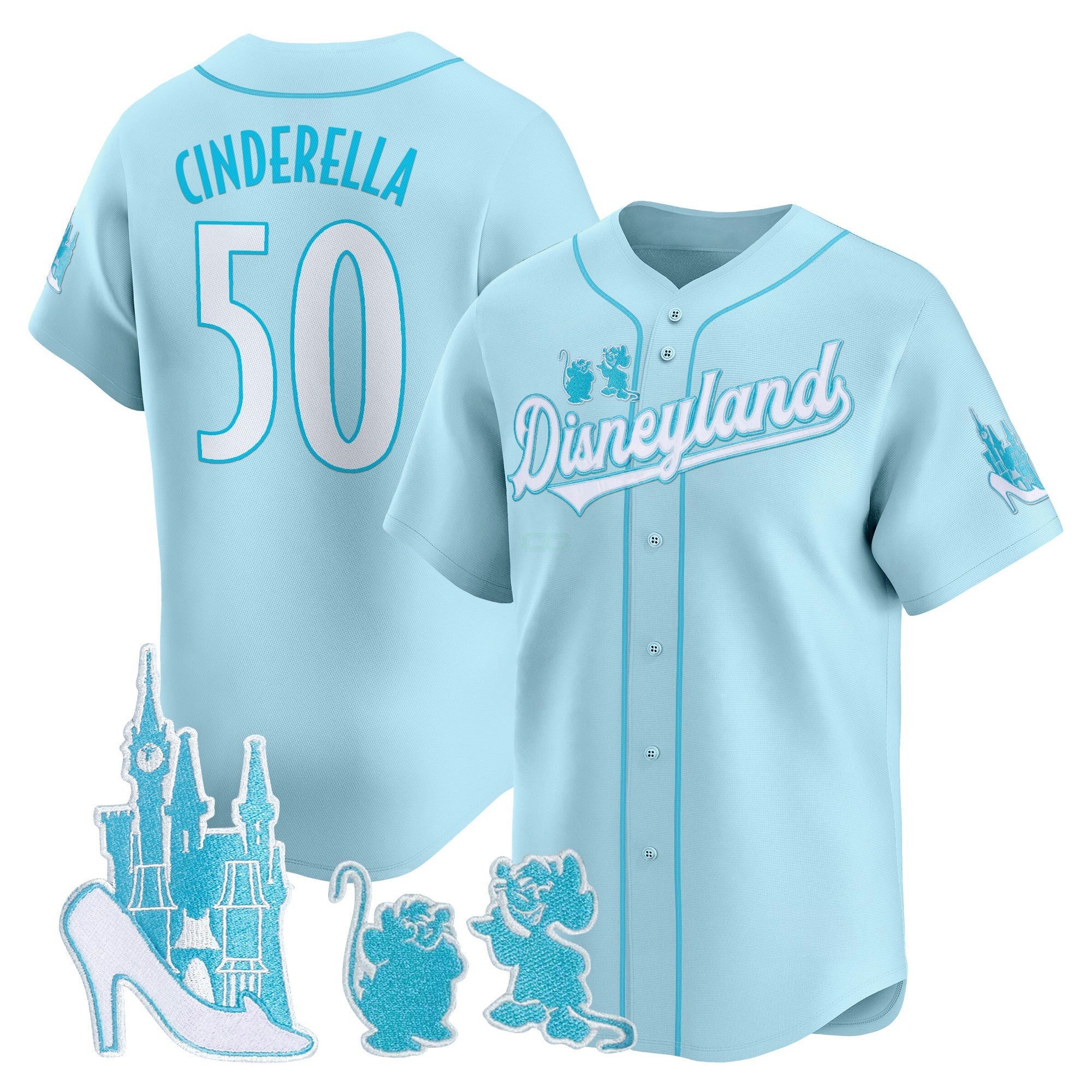 Camisa MLB Unisex Disney Princess Vapor Jersey
