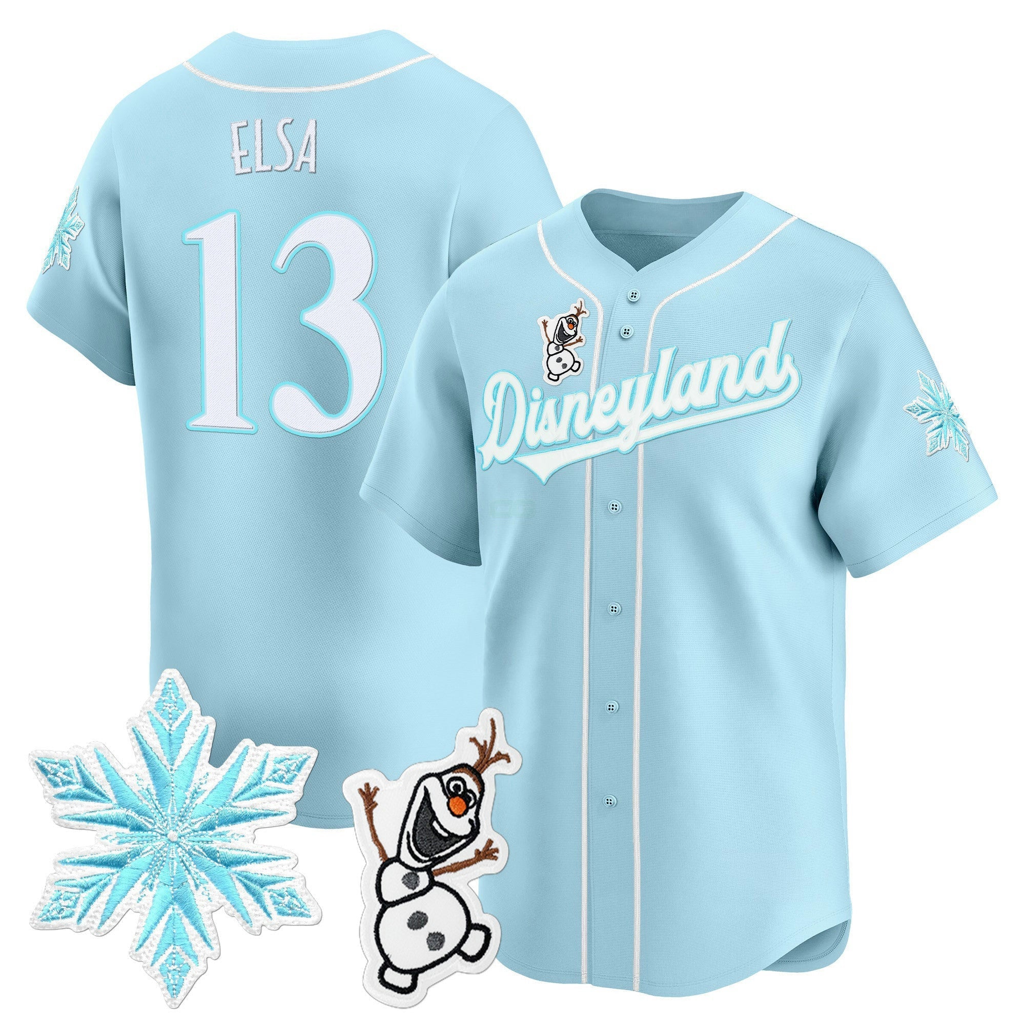 Camisa MLB Unisex Disney Princess Vapor Jersey