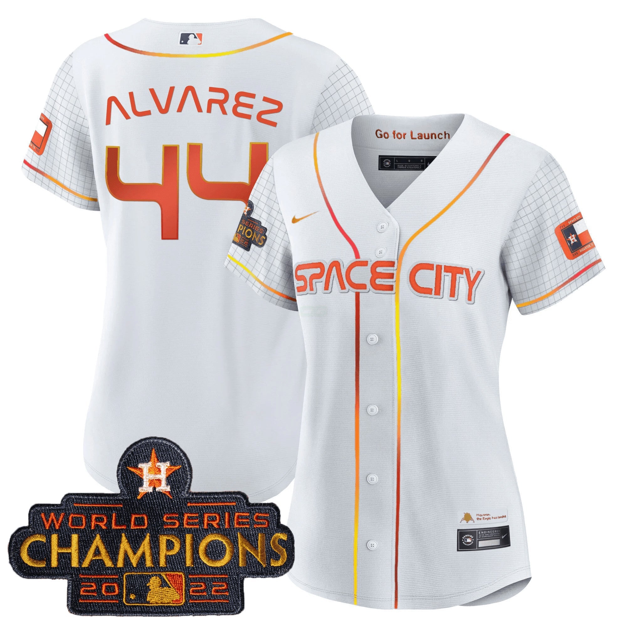Camisa MLB Women’s 2023 Space City Champions Jersey