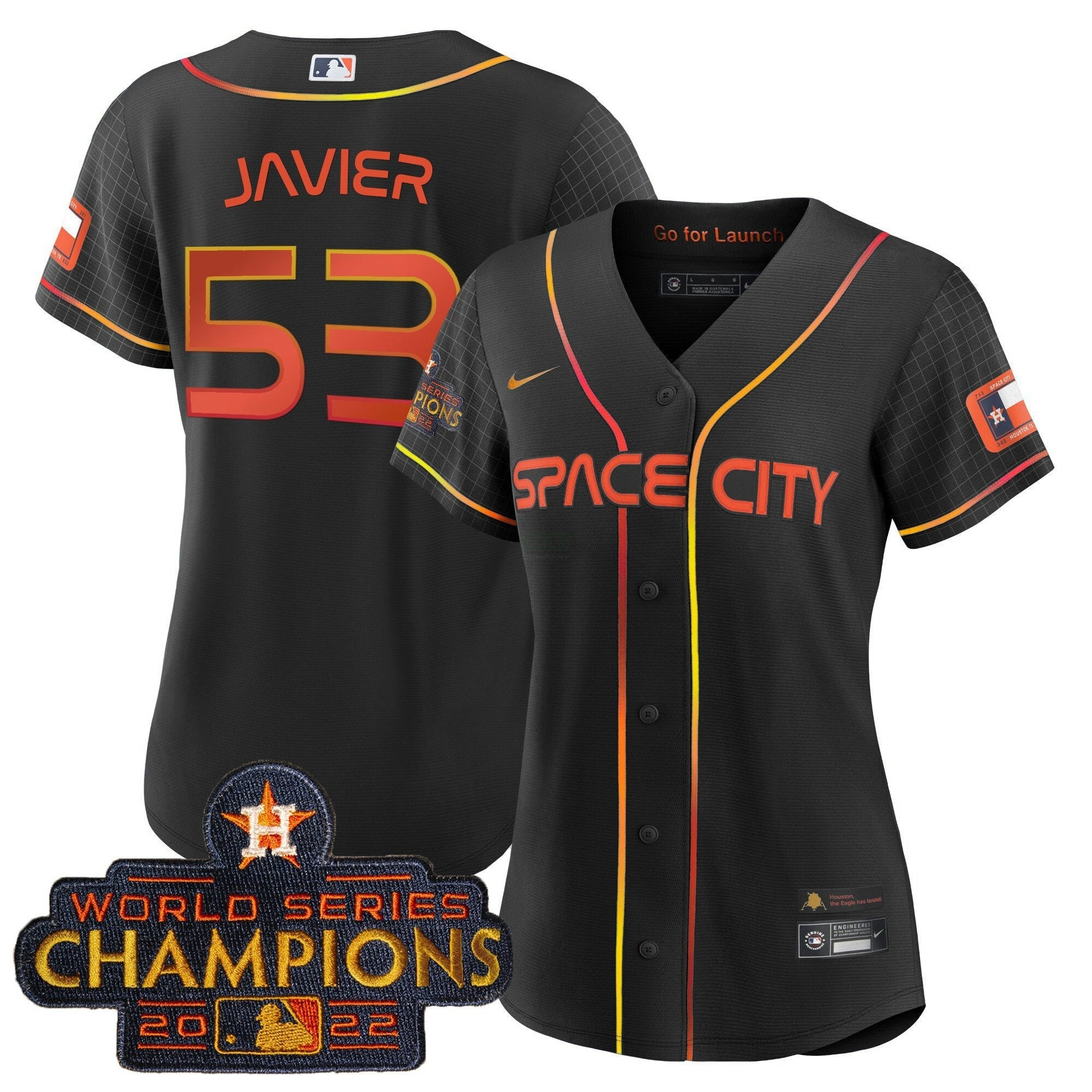 Camisa MLB Women’s 2023 Space City Champions Jersey