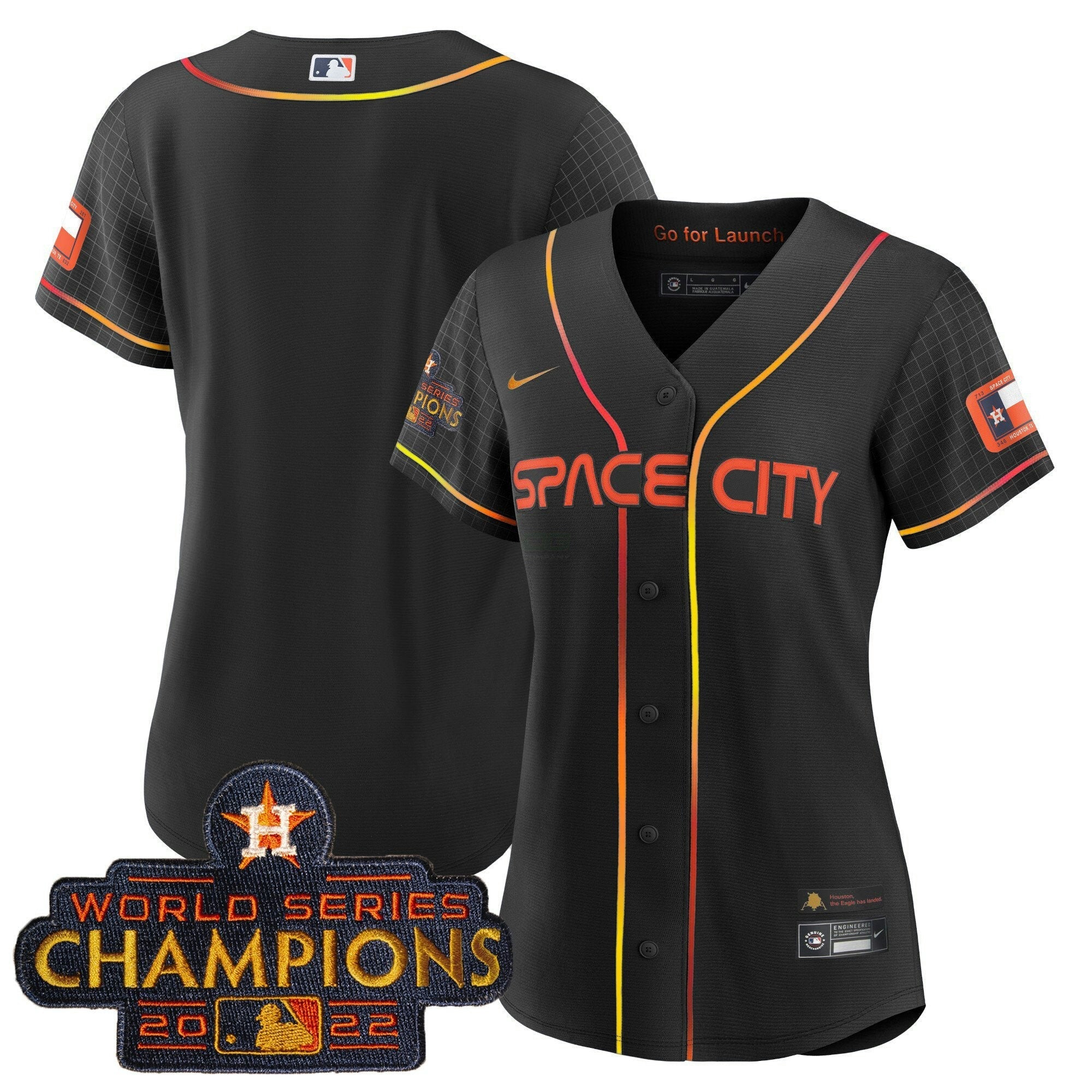Camisa MLB Women’s 2023 Space City Champions Jersey