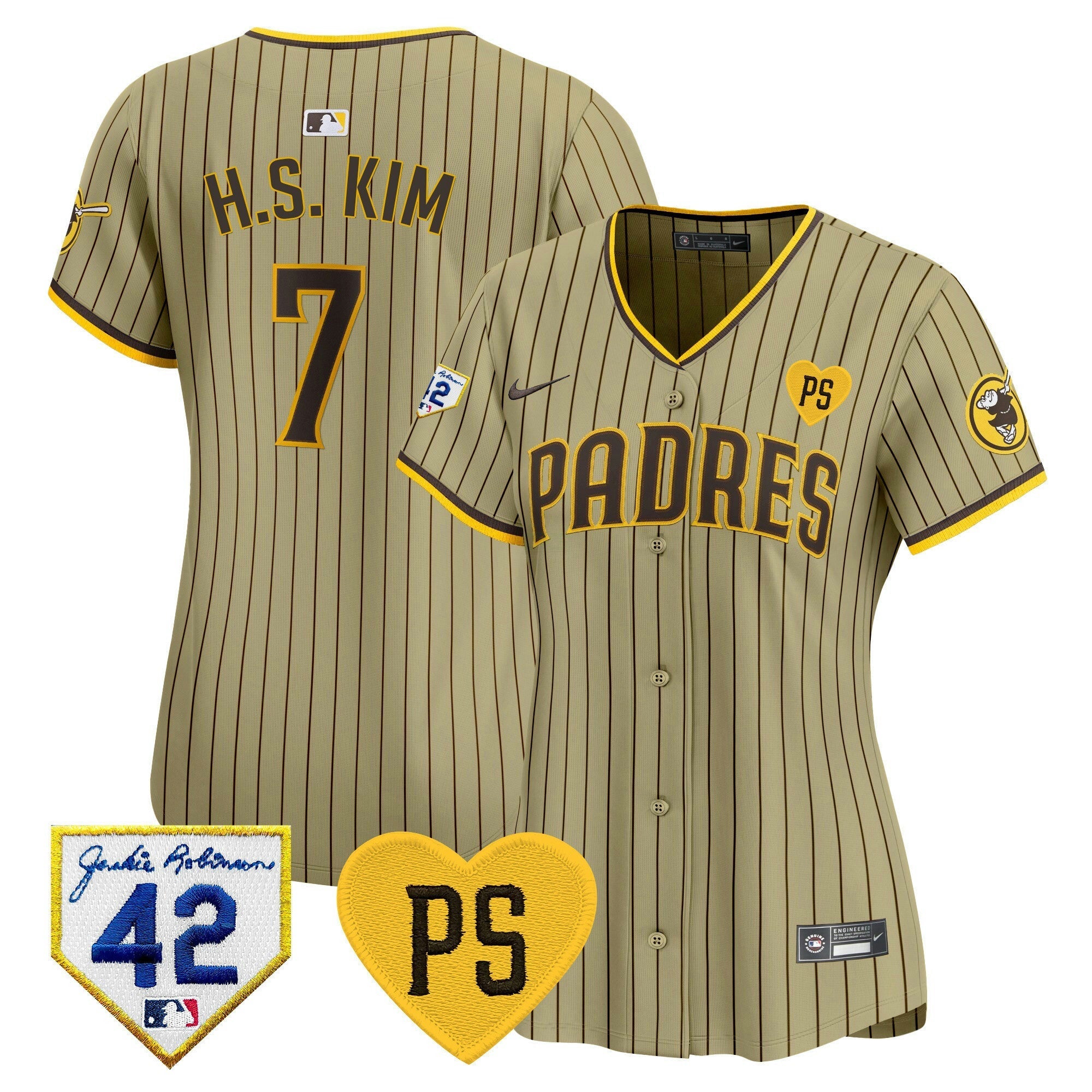 Camisa MLB Women’s 2024 “For Peter” & Robinson Patch Vapor Premier Limited Jersey