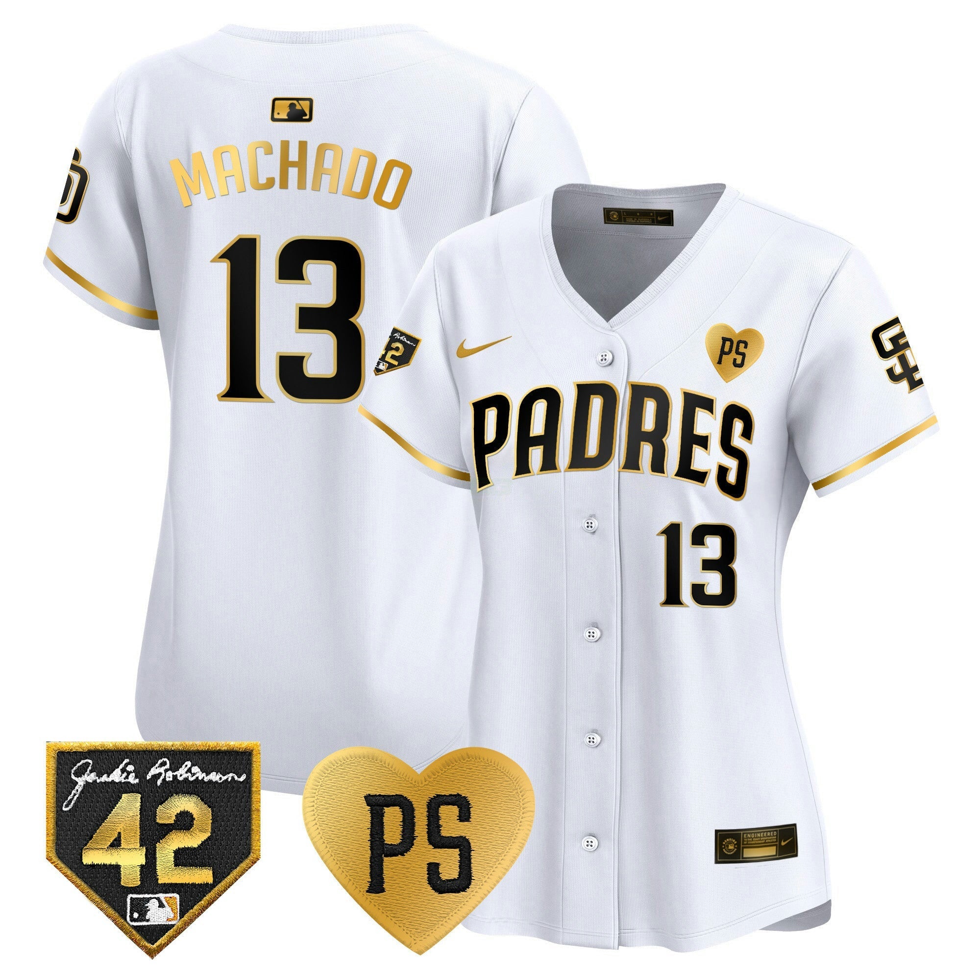 Camisa MLB Women’s 2024 “For Peter” & Robinson Patch Vapor Premier Limited Jersey