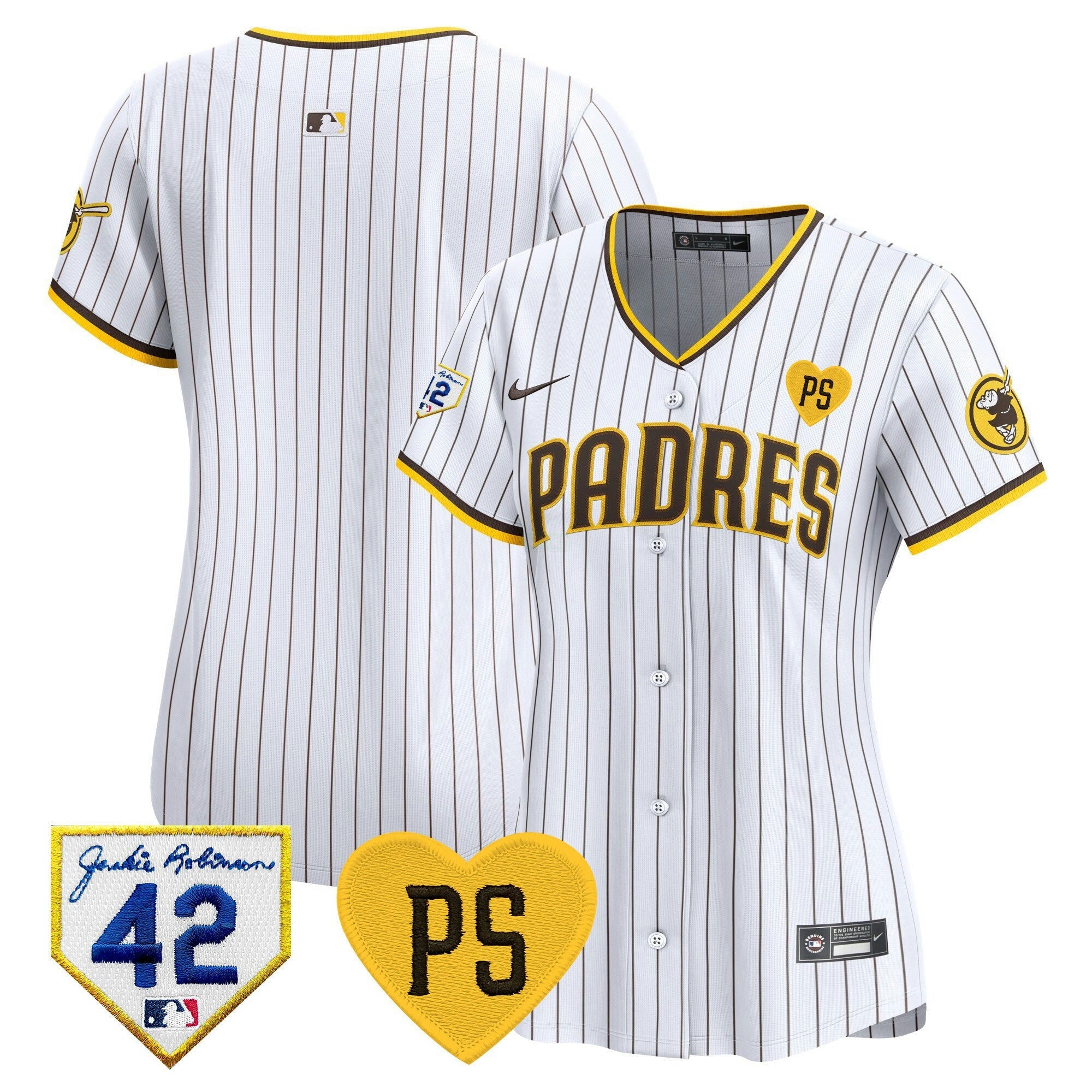 Camisa MLB Women’s 2024 “For Peter” & Robinson Patch Vapor Premier Limited Jersey