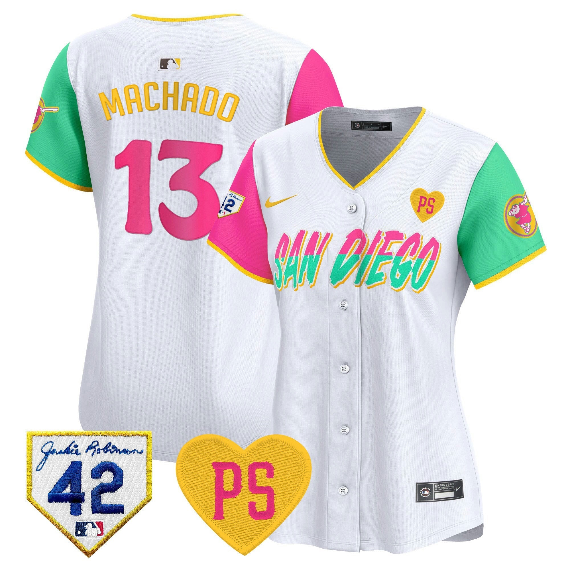 Camisa MLB Women’s 2024 “For Peter” & Robinson Patch Vapor Premier Limited Jersey