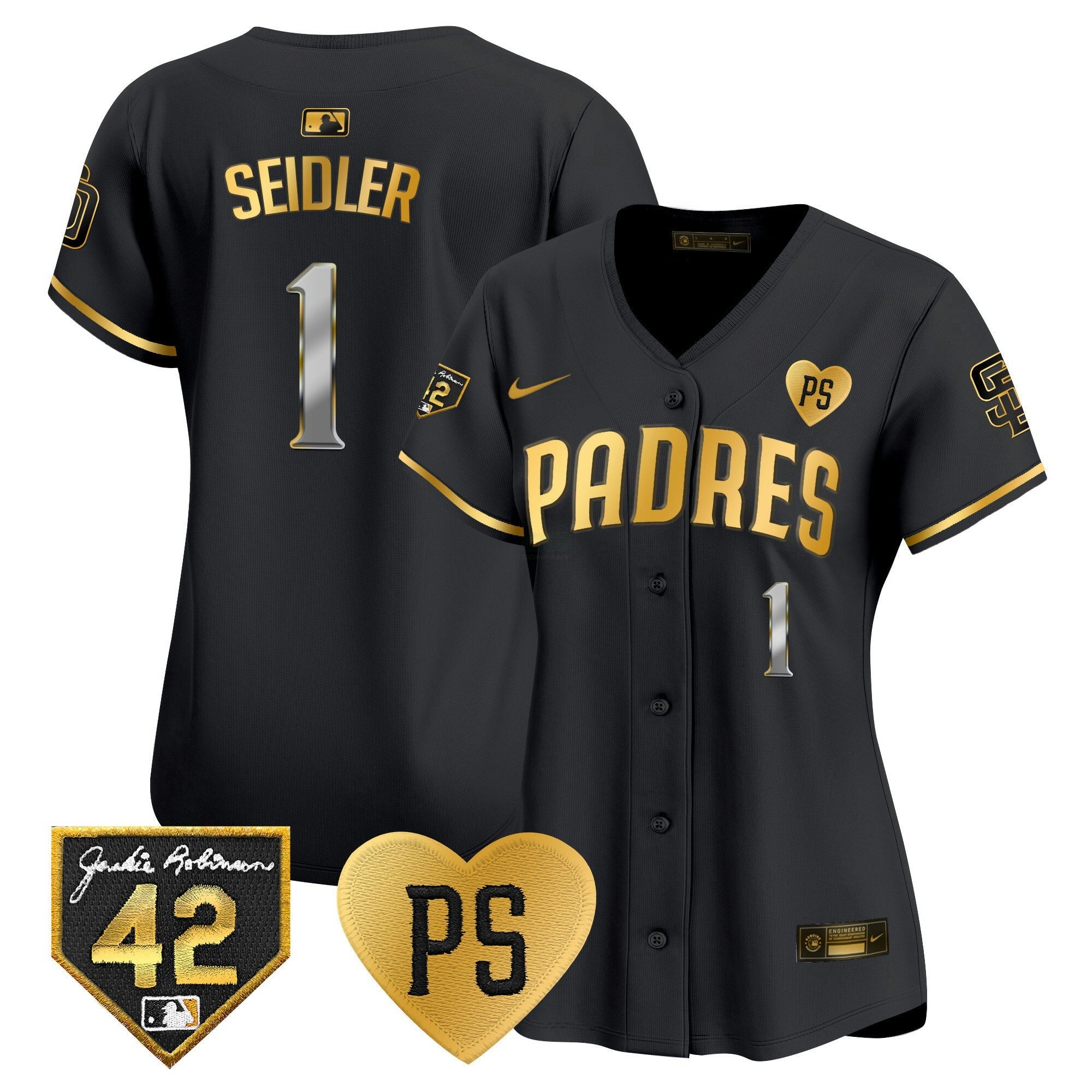 Camisa MLB Women’s 2024 “For Peter” & Robinson Patch Vapor Premier Limited Jersey