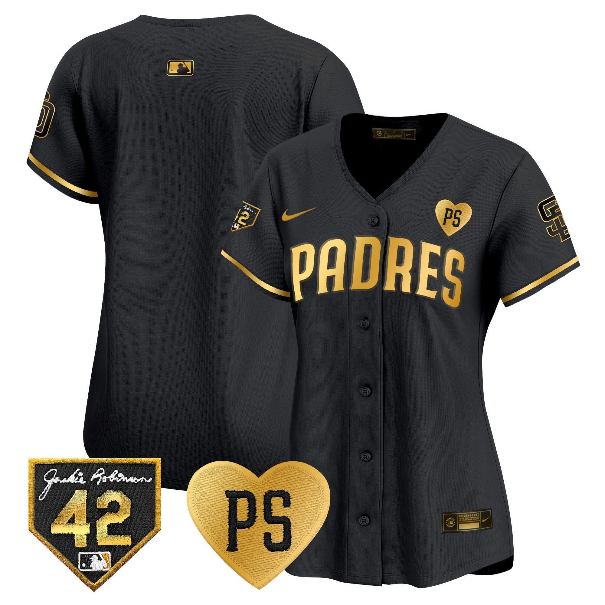 Camisa MLB Women’s 2024 “For Peter” & Robinson Patch Vapor Premier Limited Jersey