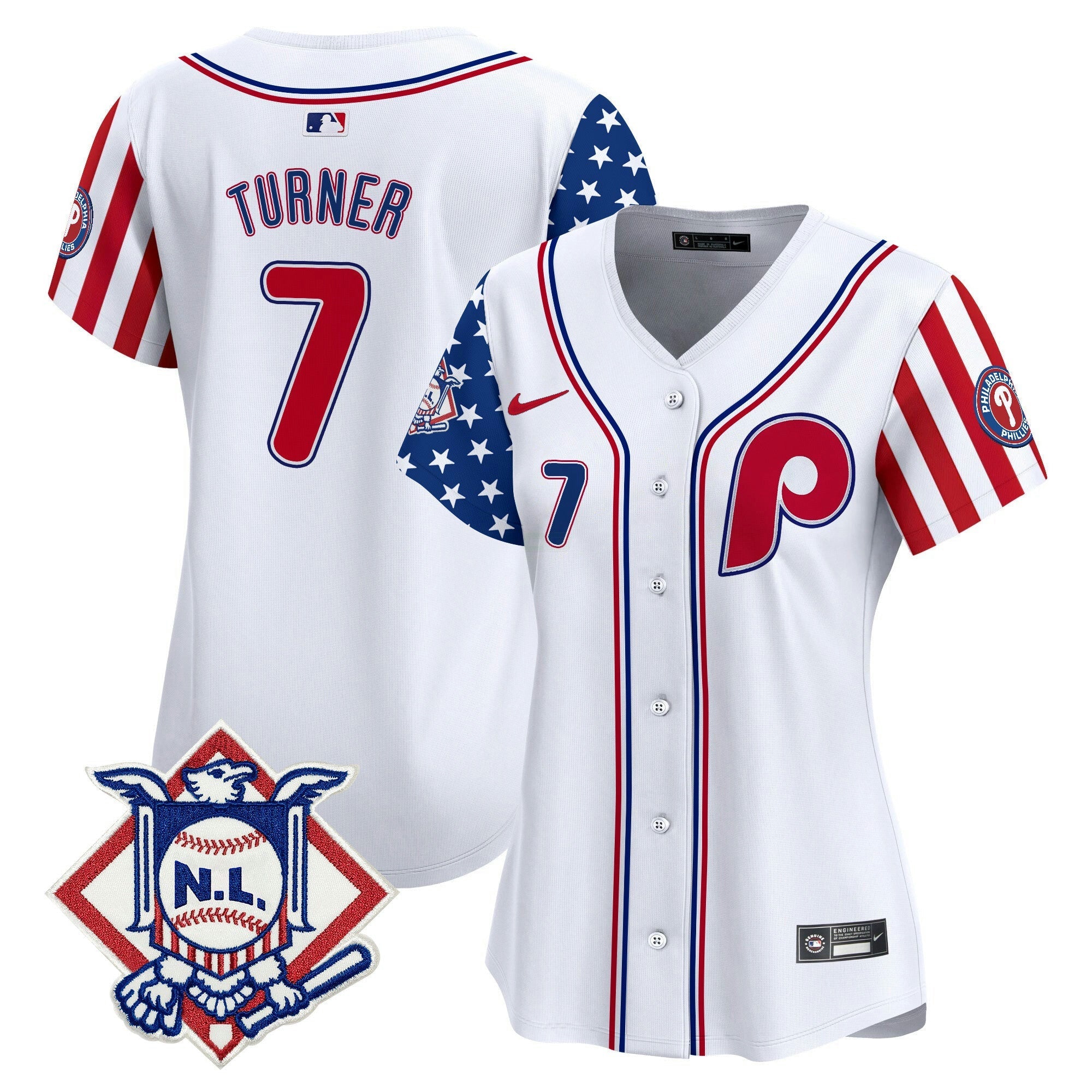 Camisa MLB Women’s 2024 Fourth of July Vapor Premier Limited Jersey