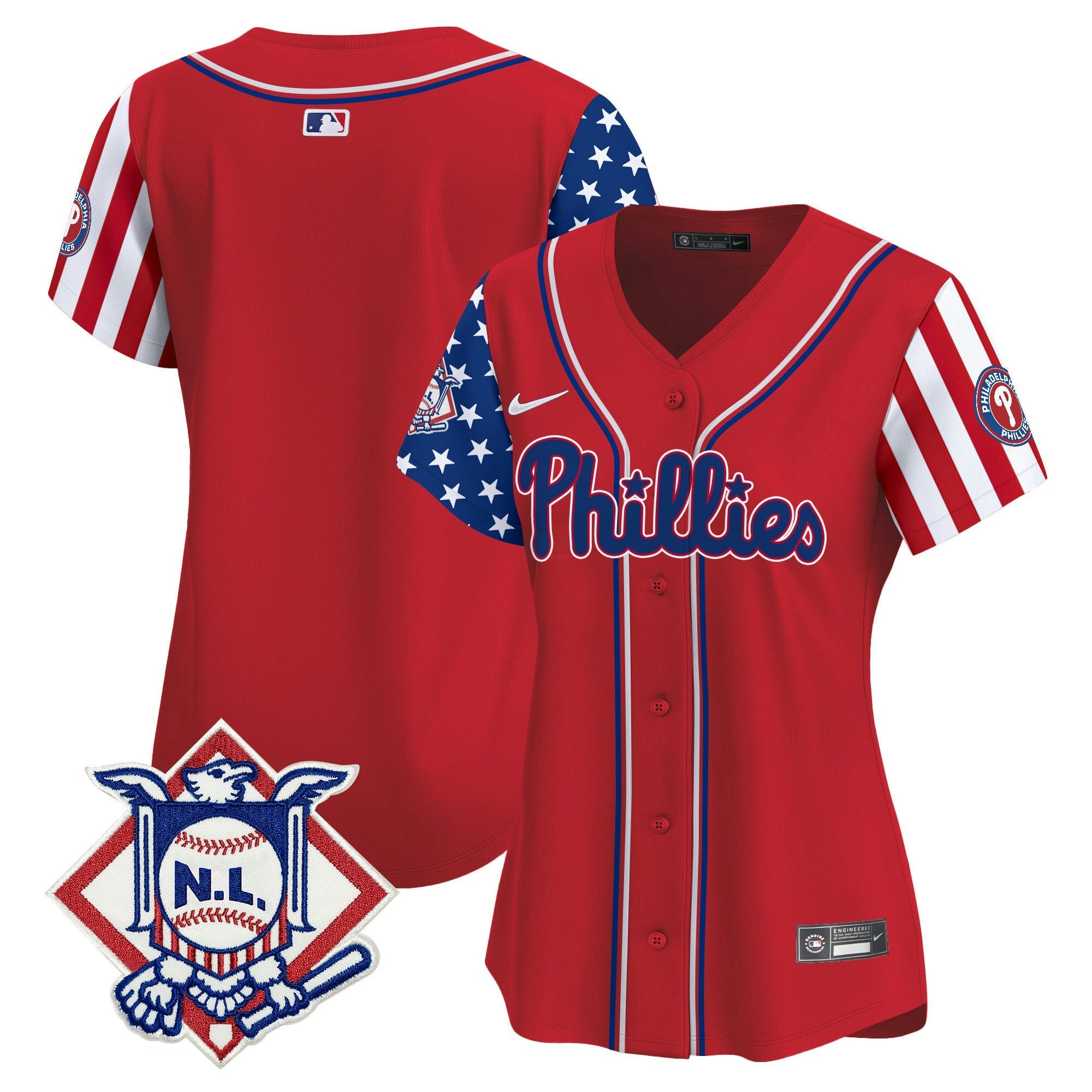 Camisa MLB Women’s 2024 Fourth of July Vapor Premier Limited Jersey V2