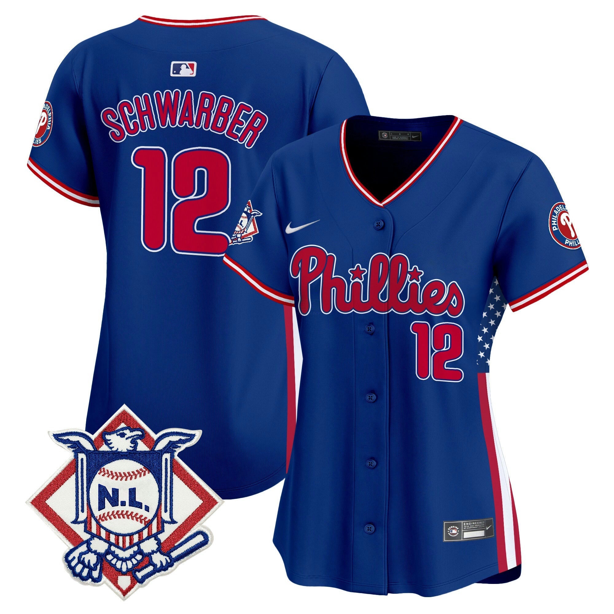 Camisa MLB Women’s 2024 Fourth of July Vapor Premier Limited Jersey V4