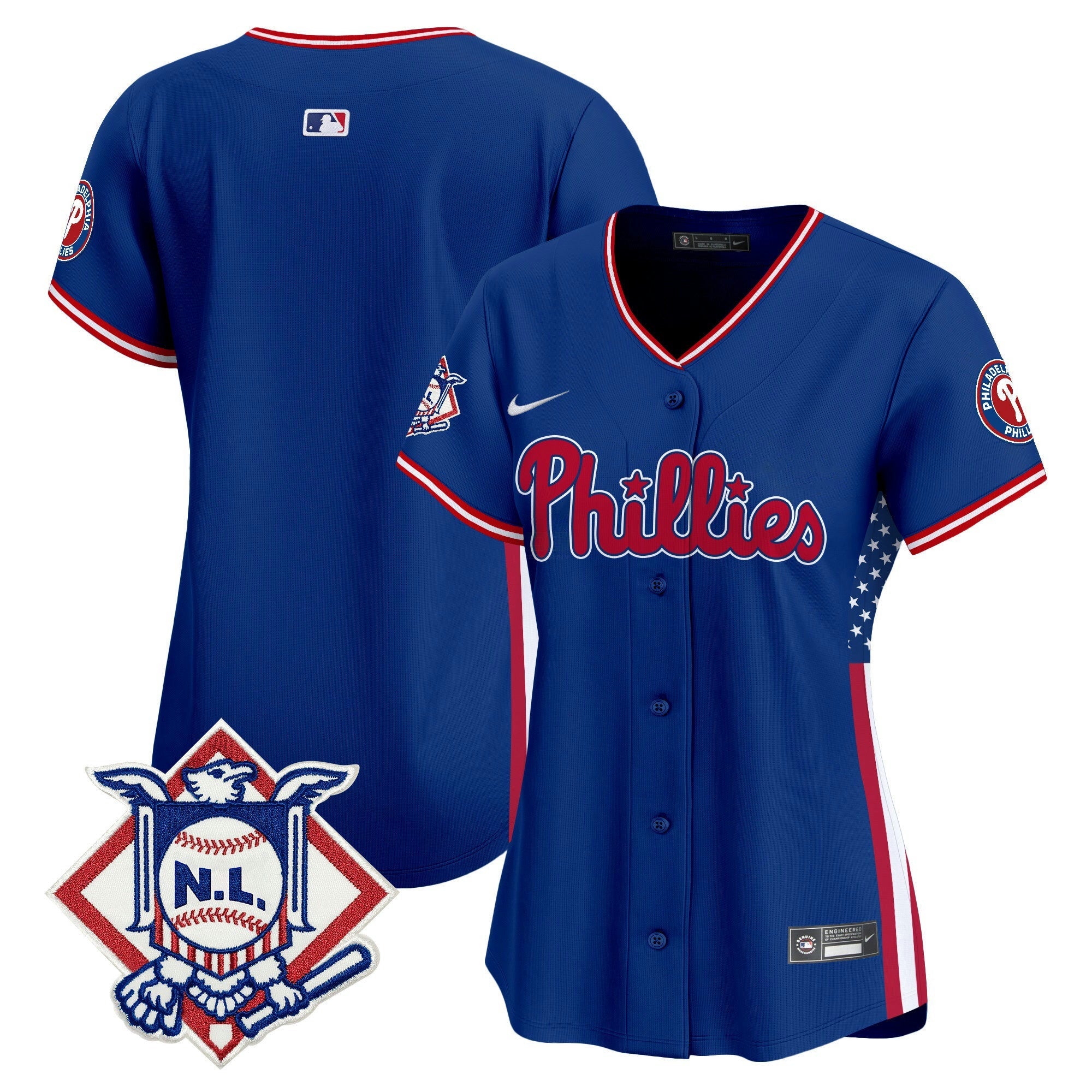 Camisa MLB Women’s 2024 Fourth of July Vapor Premier Limited Jersey V4
