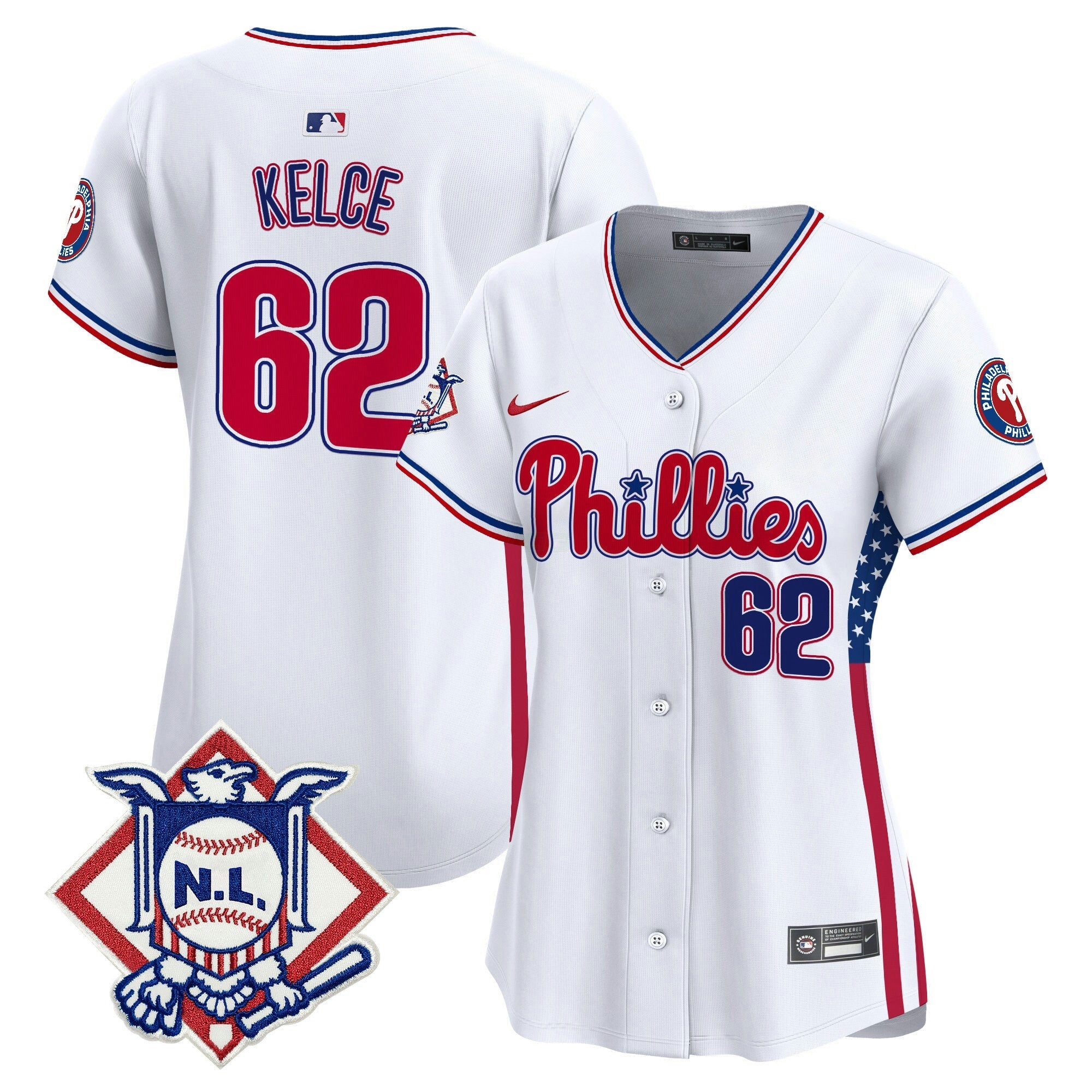 Camisa MLB Women’s 2024 Fourth of July Vapor Premier Limited Jersey V4