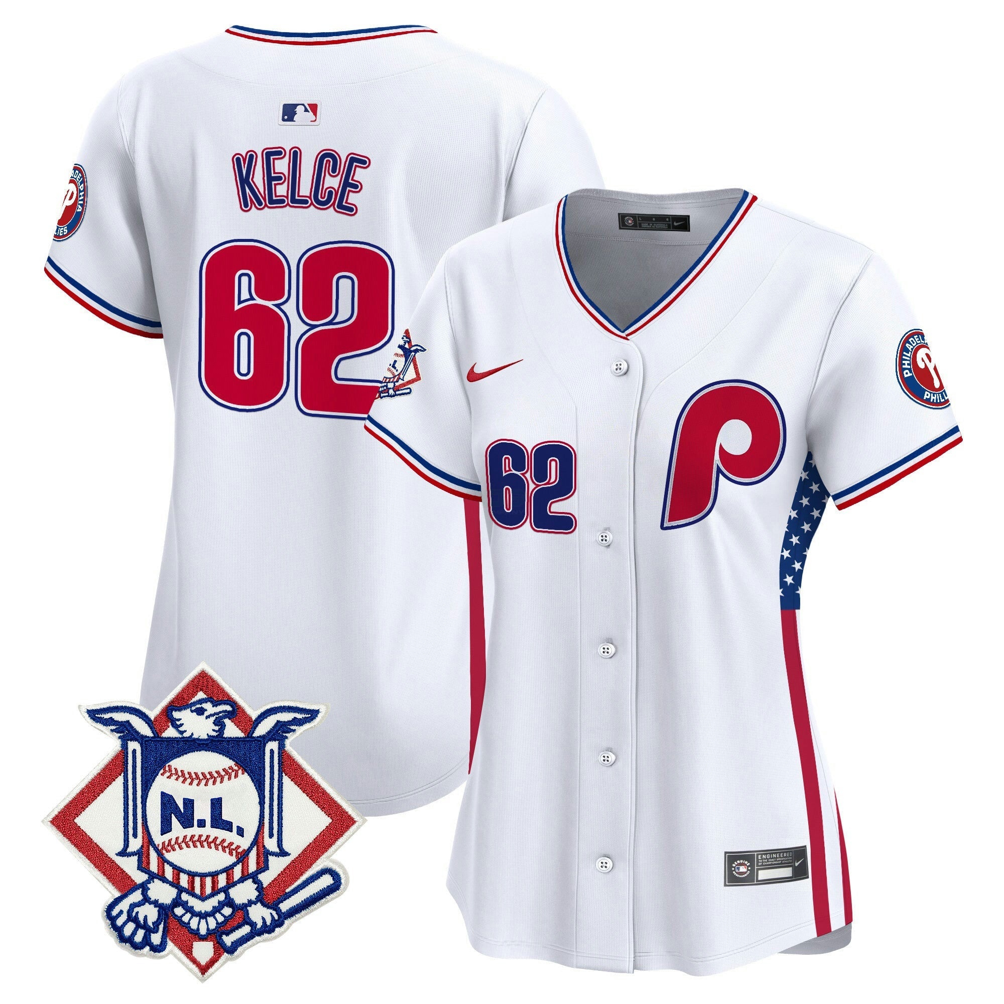 Camisa MLB Women’s 2024 Fourth of July Vapor Premier Limited Jersey V4
