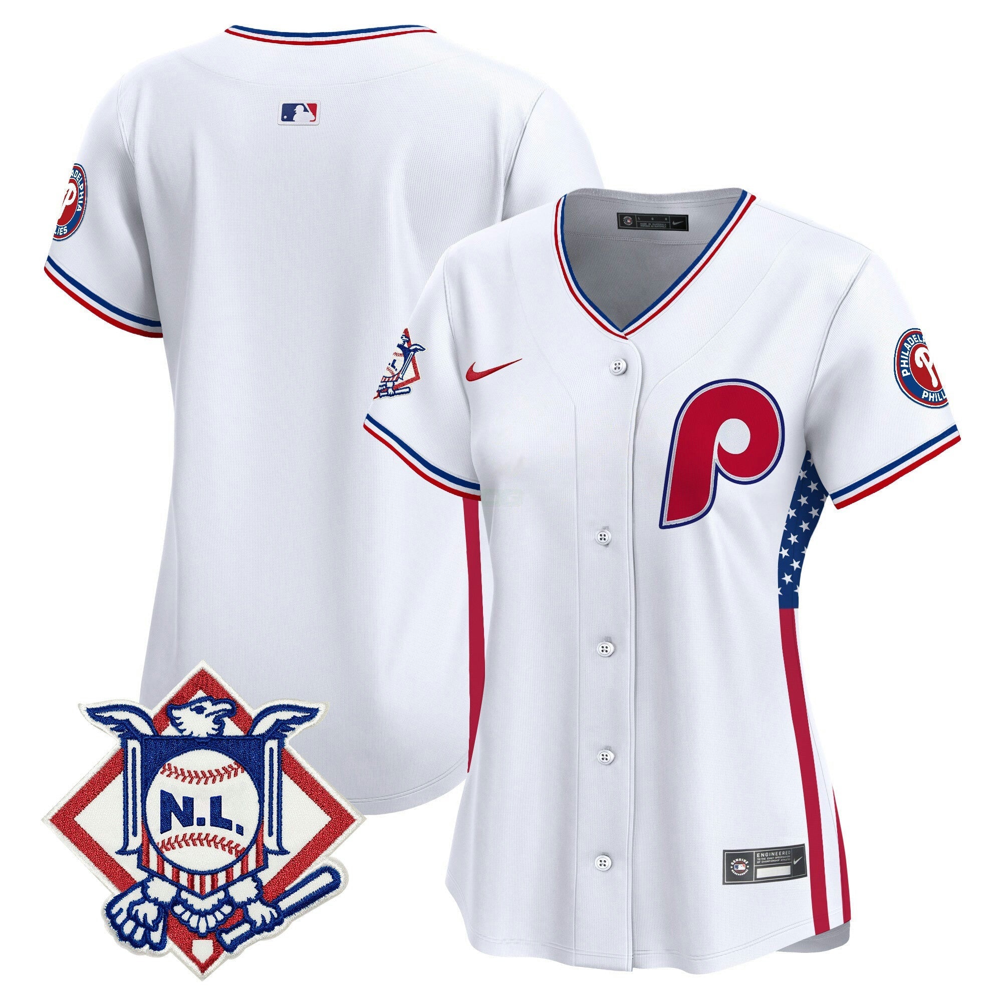 Camisa MLB Women’s 2024 Fourth of July Vapor Premier Limited Jersey V4