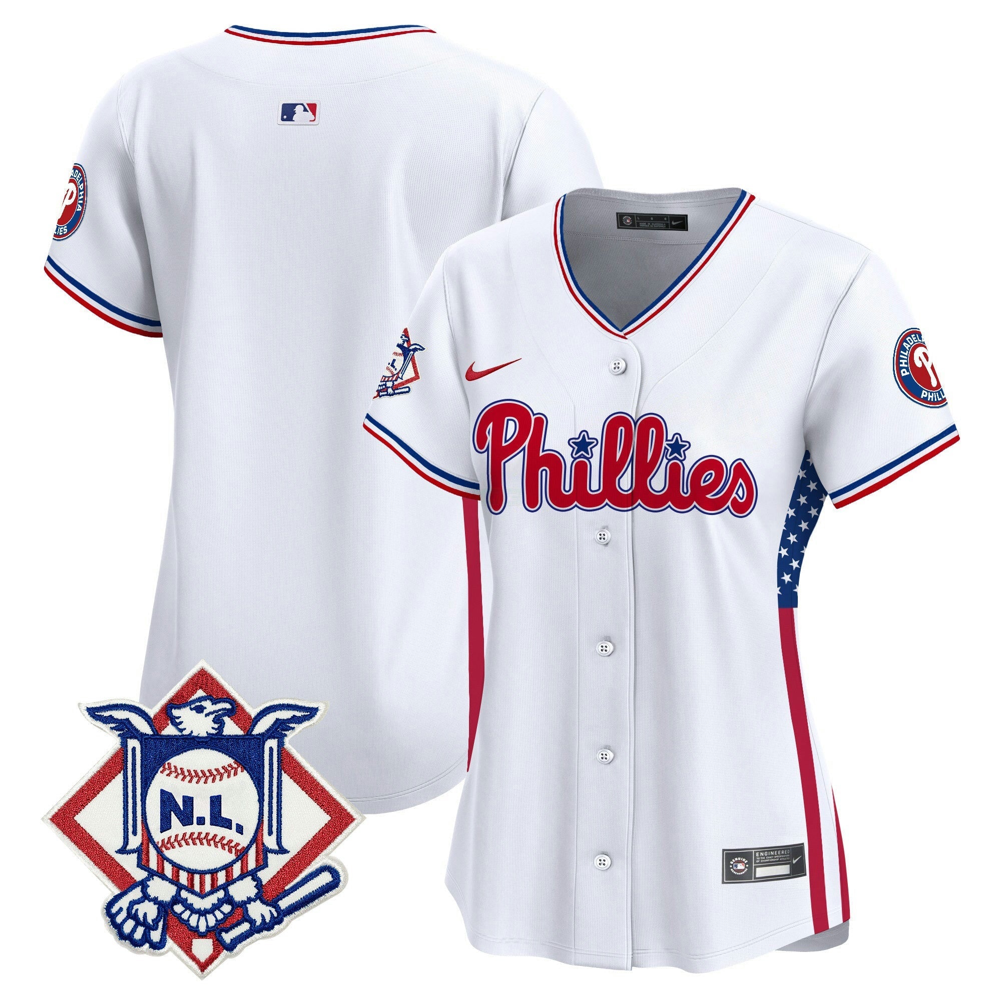 Camisa MLB Women’s 2024 Fourth of July Vapor Premier Limited Jersey V4