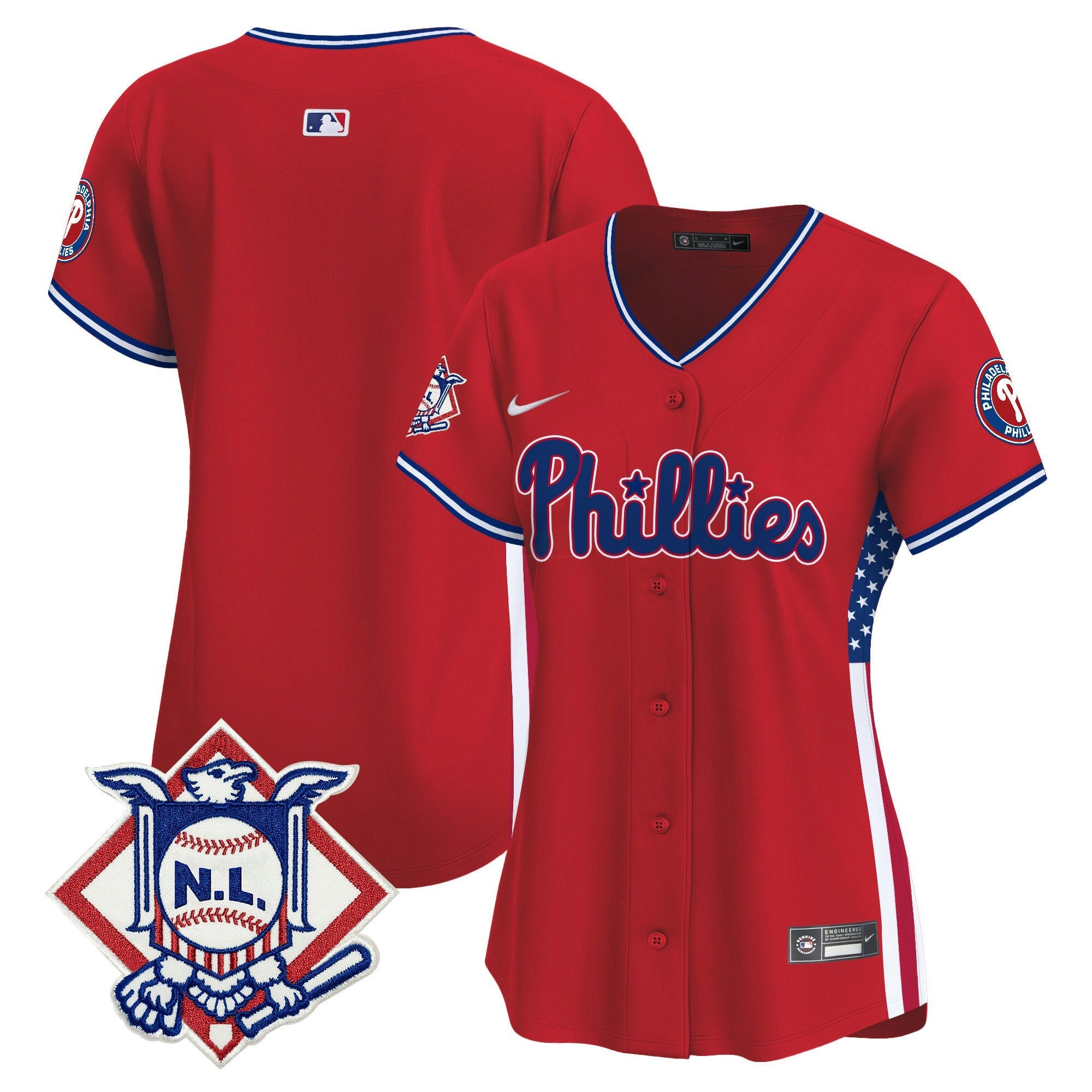 Camisa MLB Women’s 2024 Fourth of July Vapor Premier Limited Jersey V4