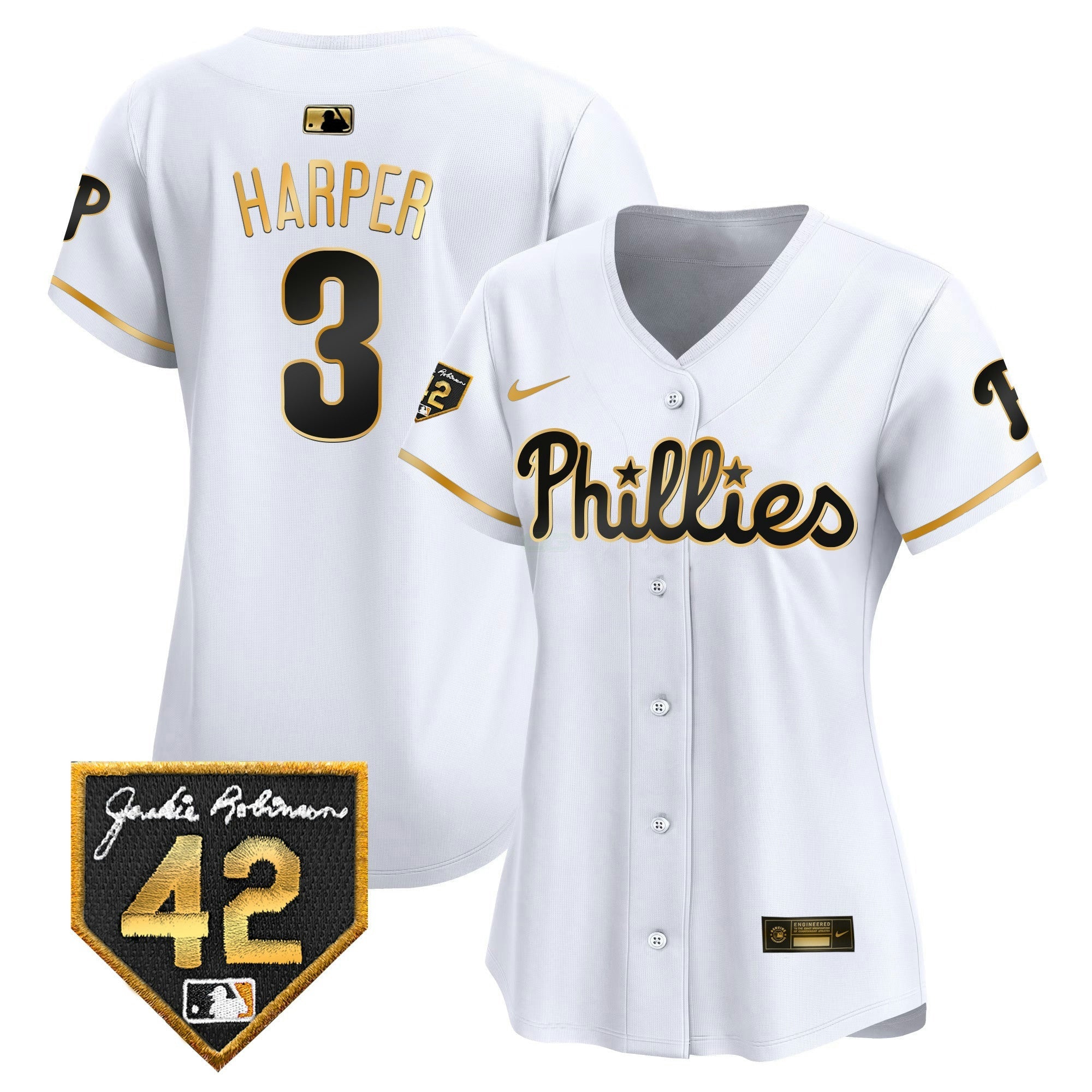 Camisa MLB Women’s 2024 Jackie Robinson Patch Vapor Premier Limited Jersey