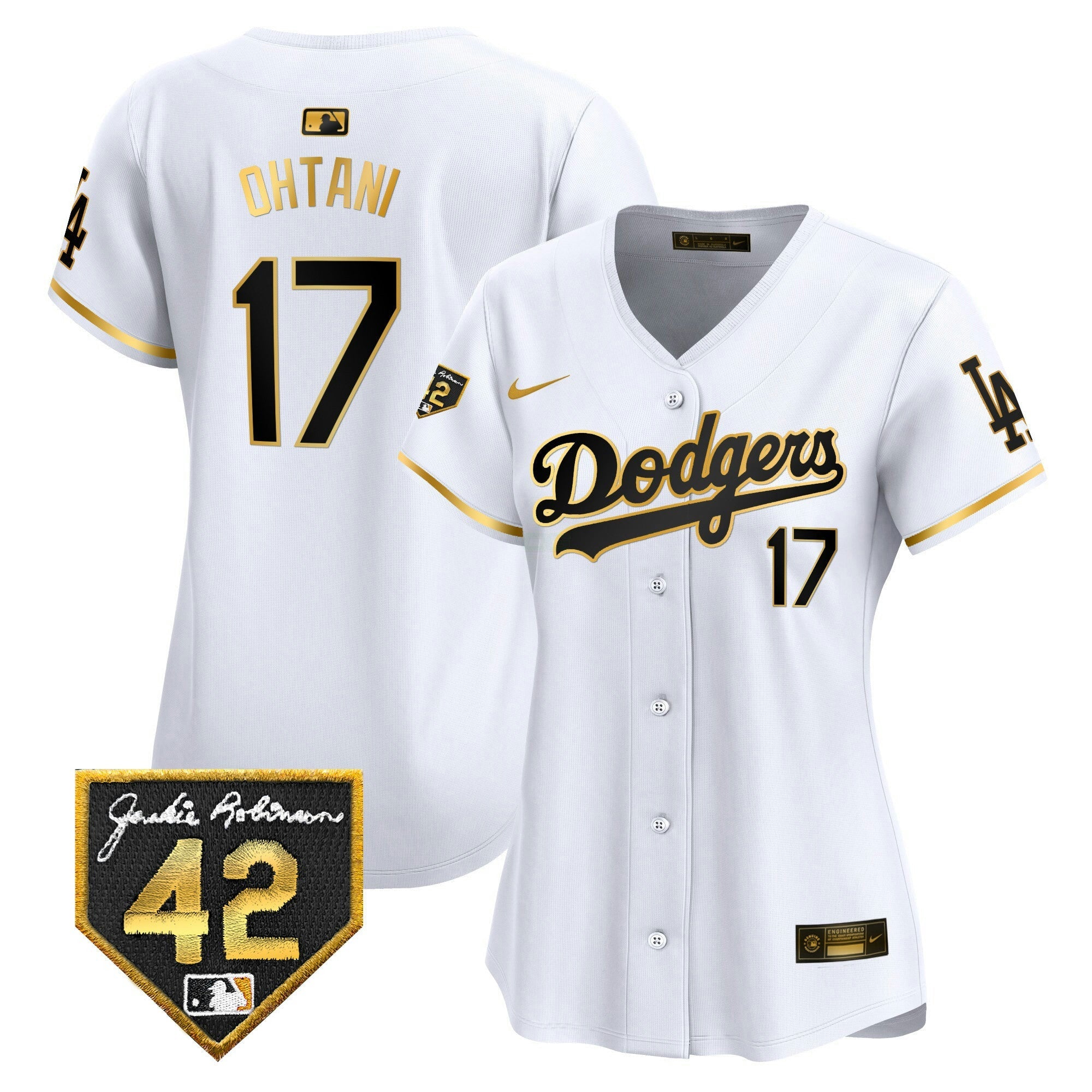 Camisa MLB Women’s 2024 Jackie Robinson Patch Vapor Premier Limited Jersey