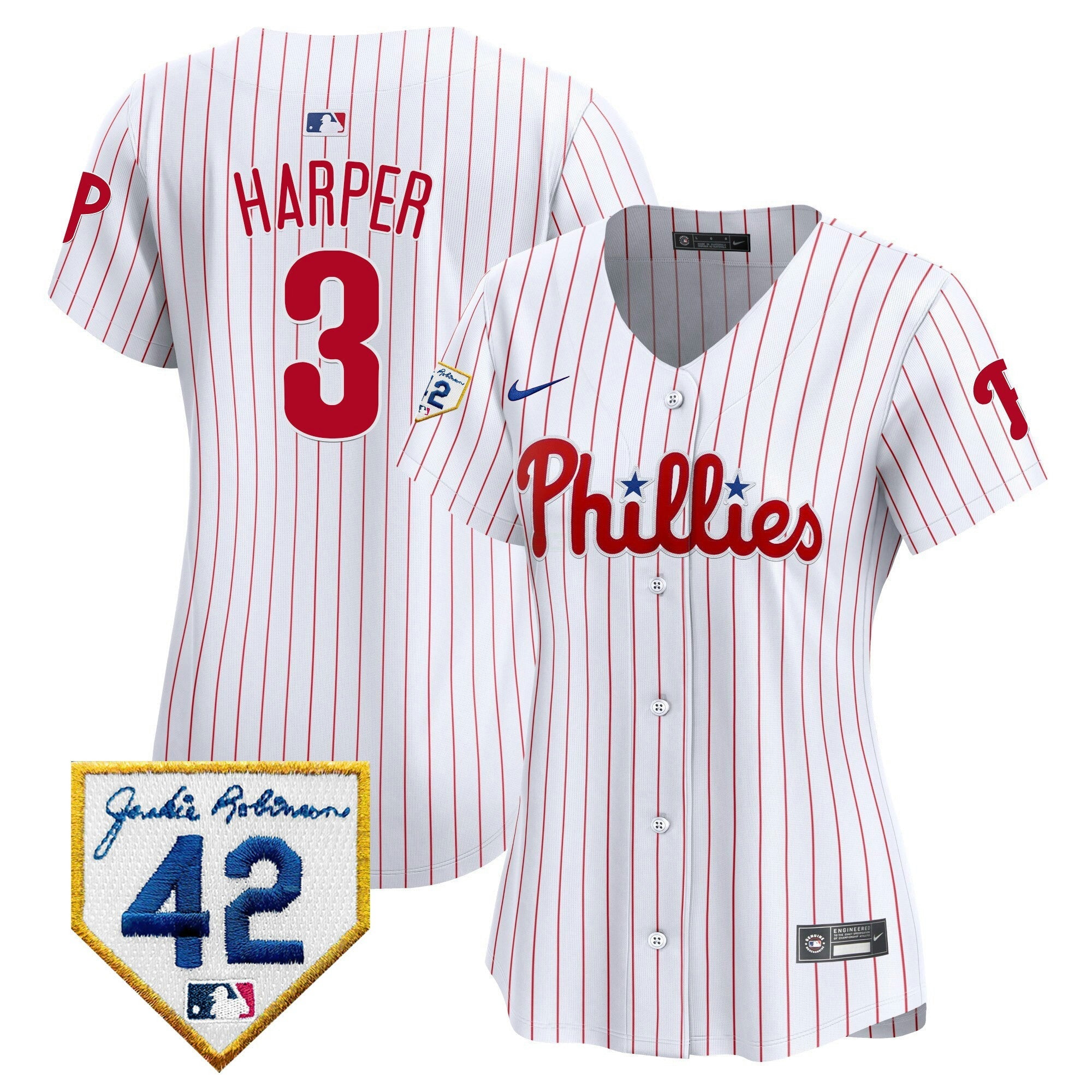 Camisa MLB Women’s 2024 Jackie Robinson Patch Vapor Premier Limited Jersey