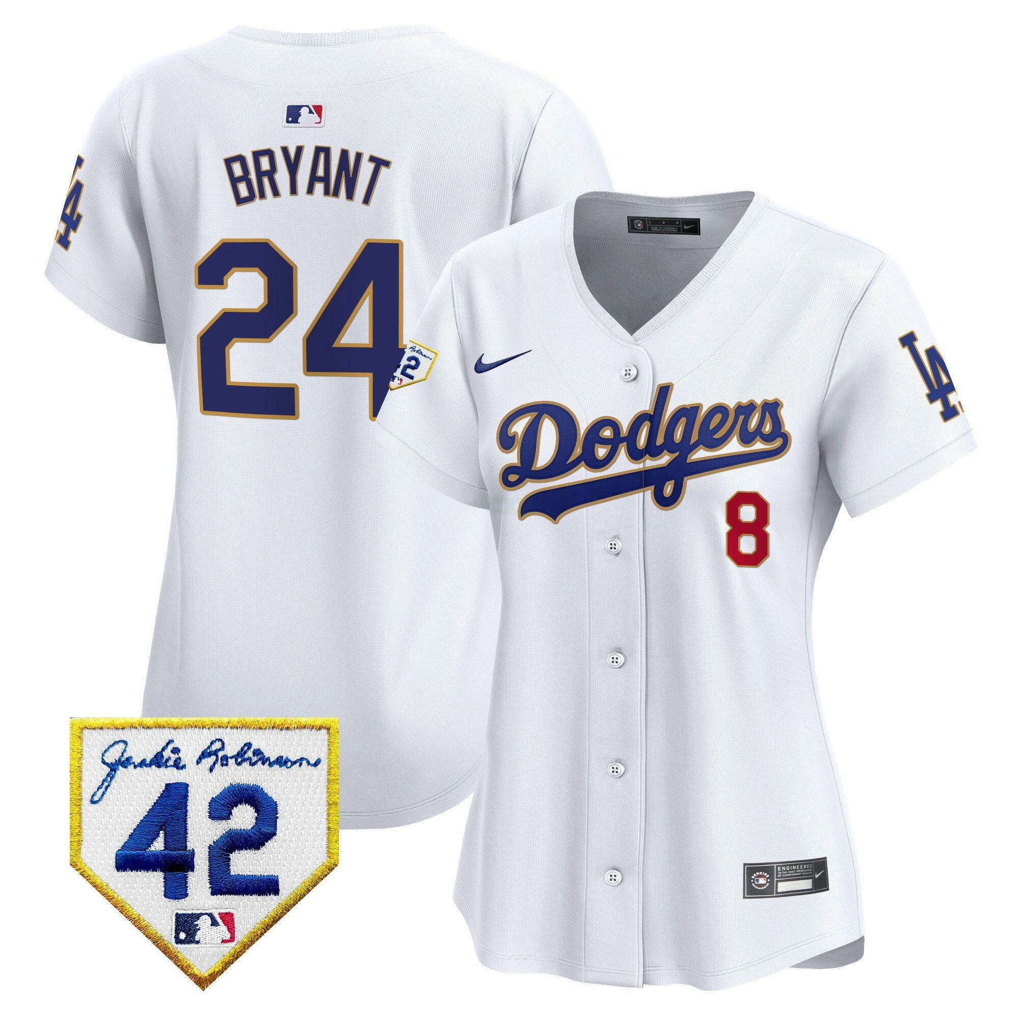 Camisa MLB Women’s 2024 Jackie Robinson Patch Vapor Premier Limited Jersey