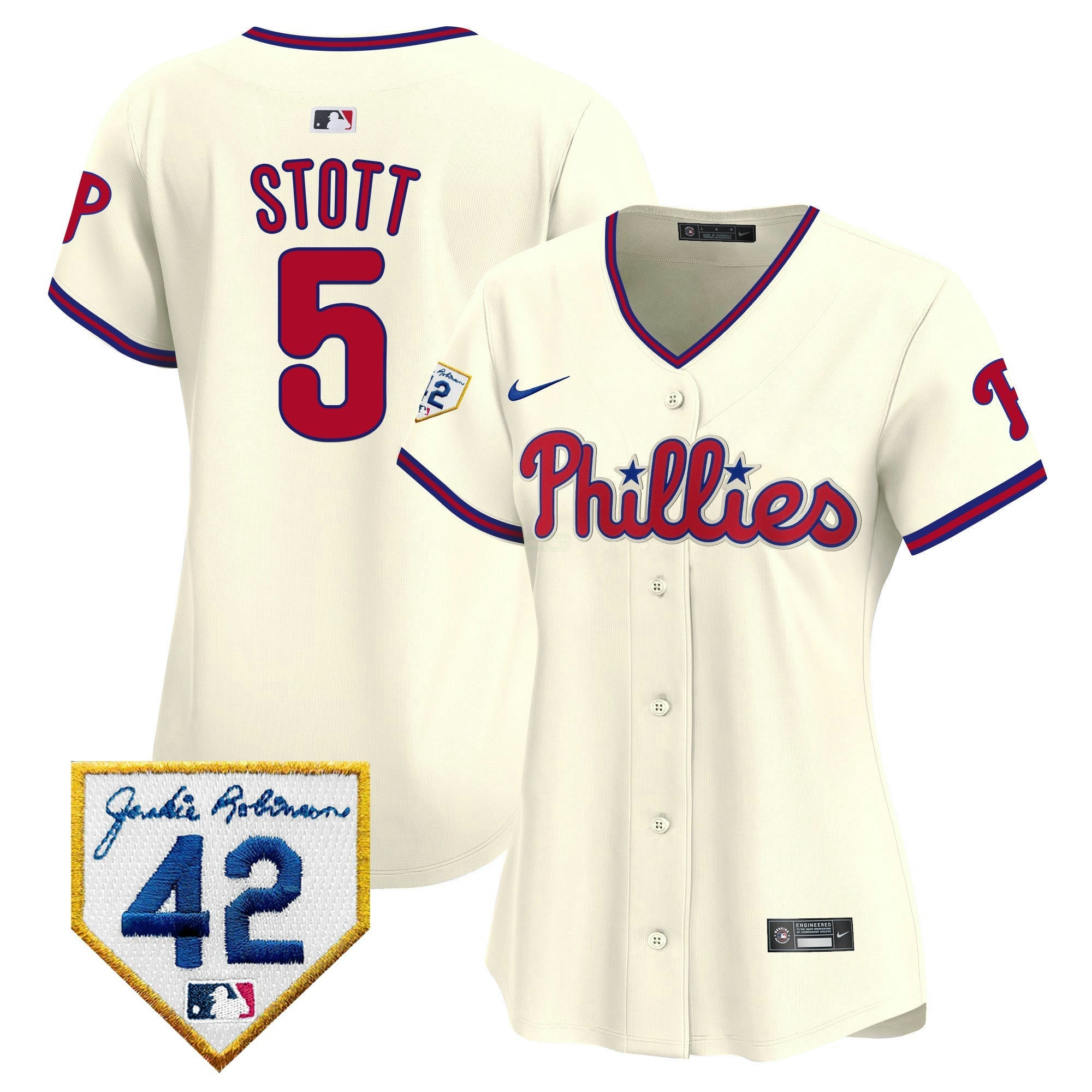 Camisa MLB Women’s 2024 Jackie Robinson Patch Vapor Premier Limited Jersey