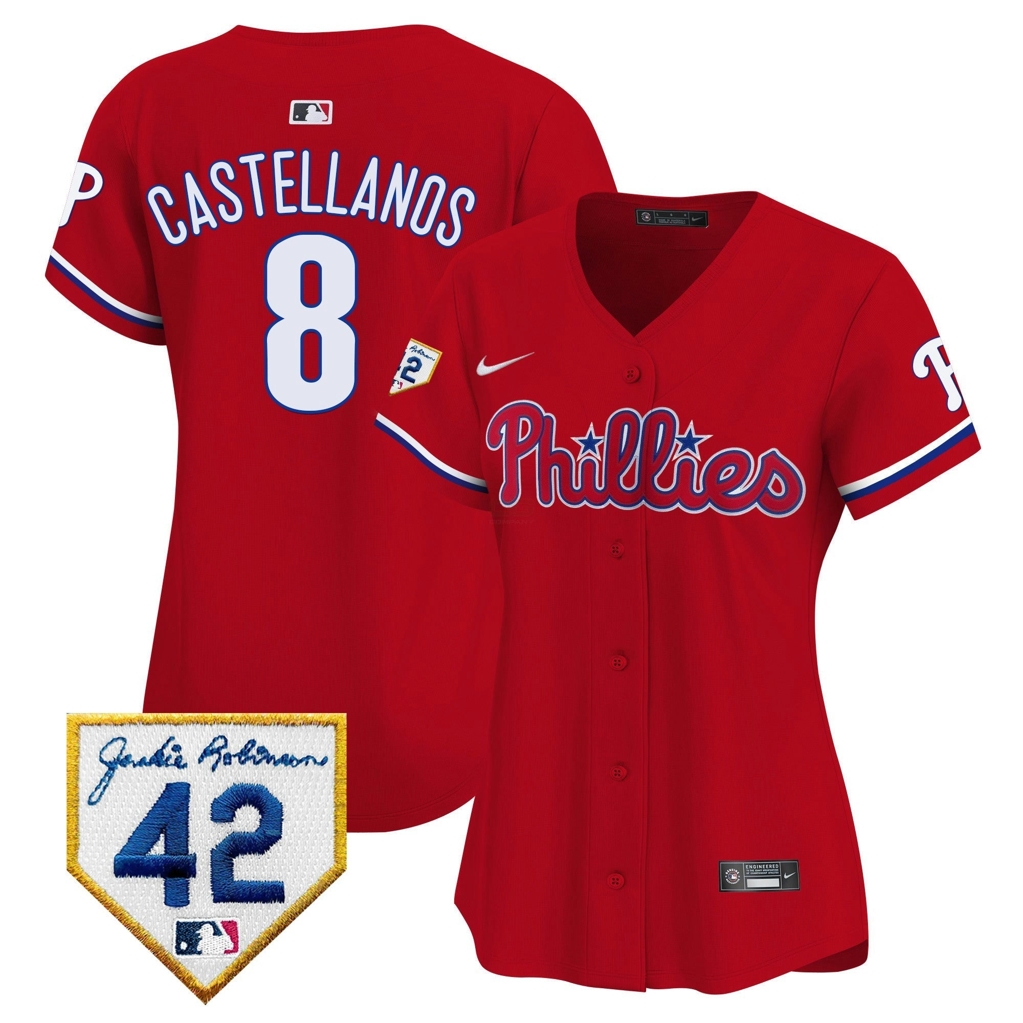 Camisa MLB Women’s 2024 Jackie Robinson Patch Vapor Premier Limited Jersey
