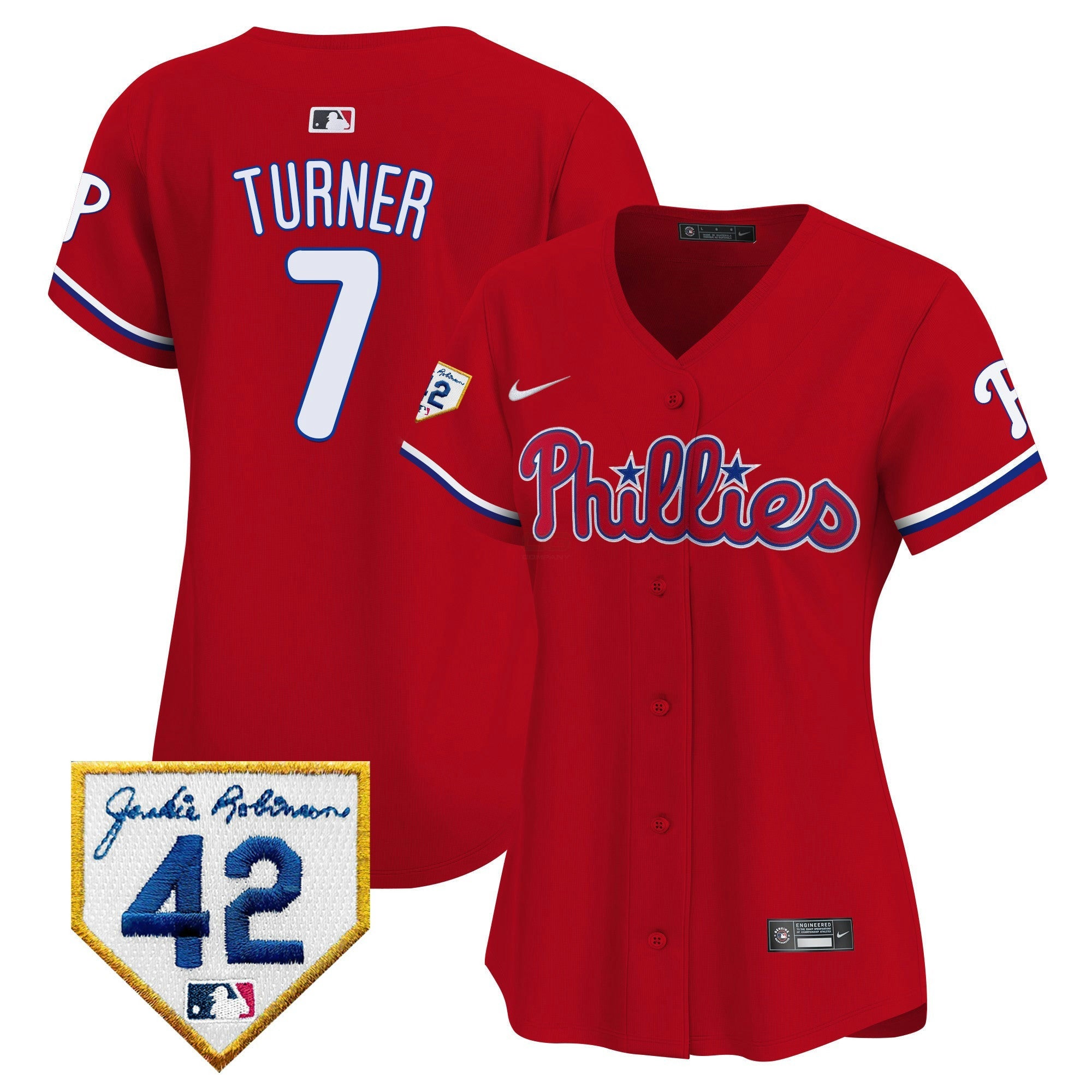 Camisa MLB Women’s 2024 Jackie Robinson Patch Vapor Premier Limited Jersey