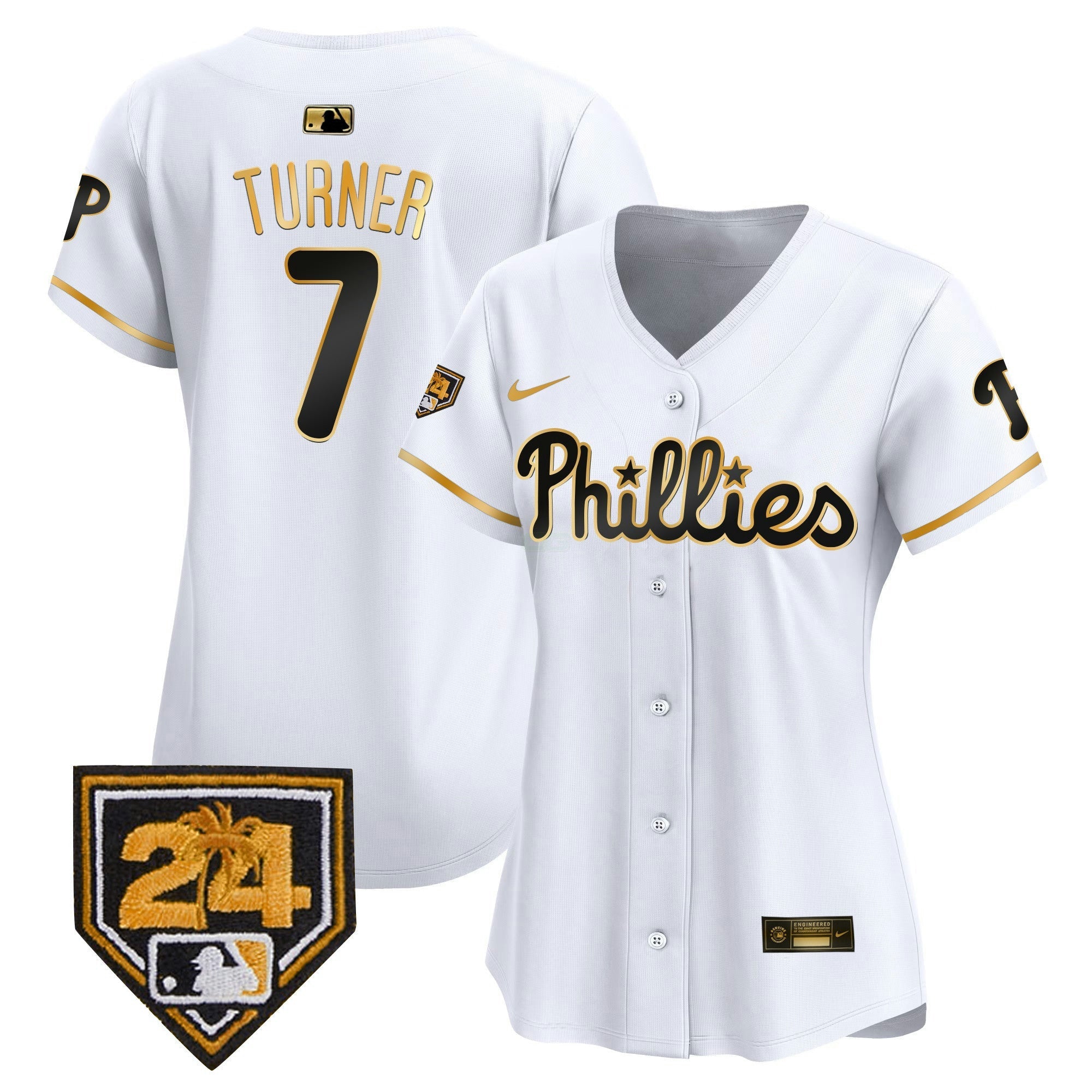 Camisa MLB Women’s 2024 Spring Training Patch Vapor Premier Limited Jersey