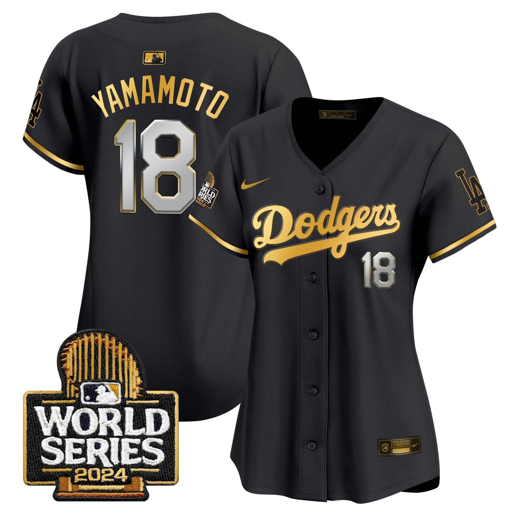 Camisa MLB Women’s 2024 World Series Vapor Premier Limited Jersey