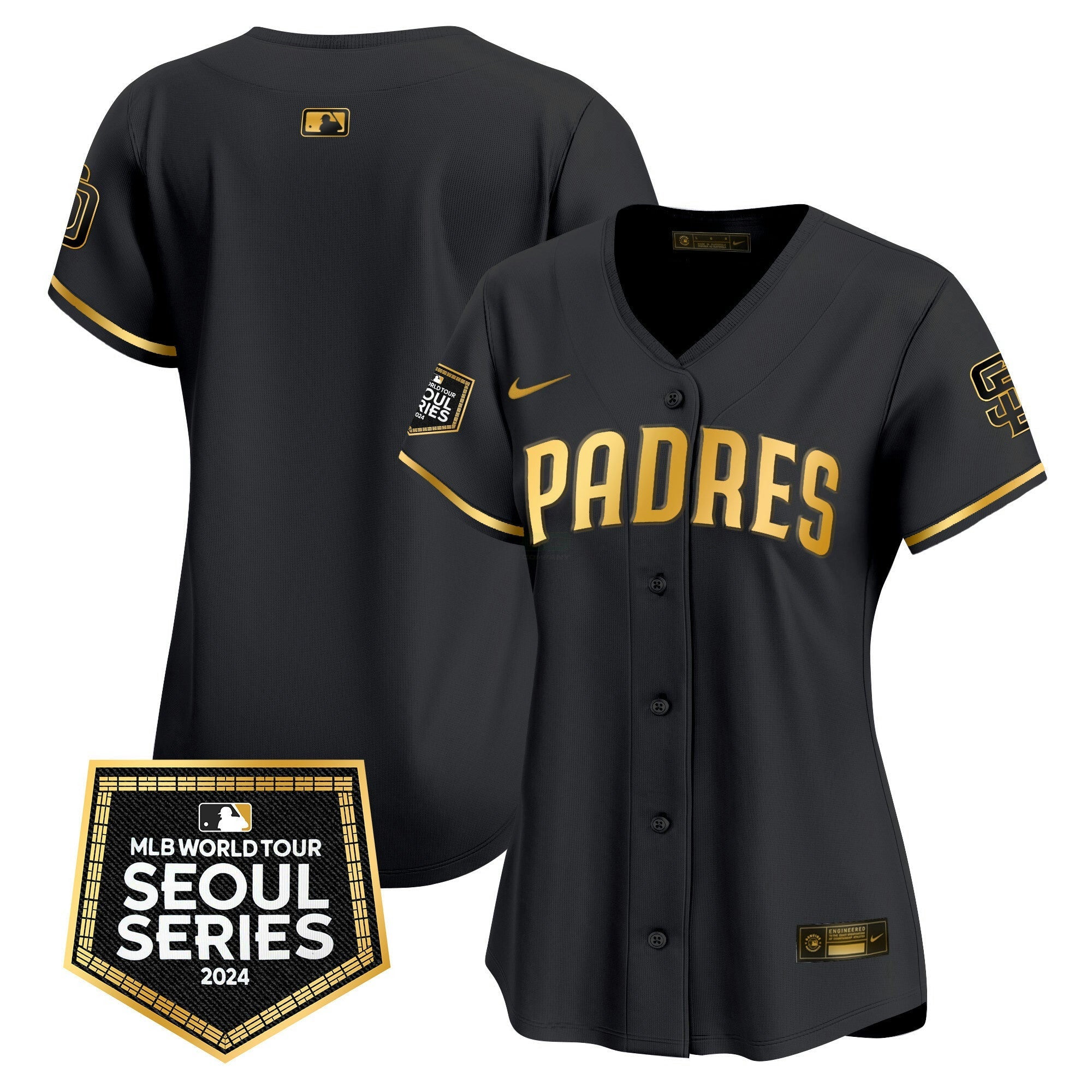 Camisa MLB Women’s 2024 World Tour Seoul Series Patch Vapor Premier Limited Jersey