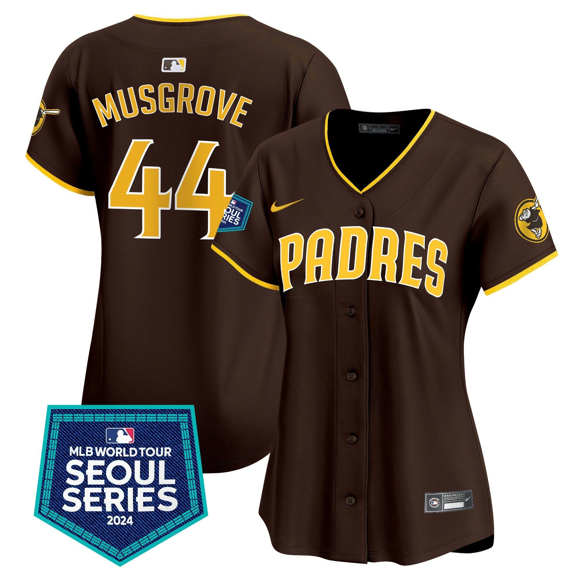 Camisa MLB Women’s 2024 World Tour Seoul Series Patch Vapor Premier Limited Jersey