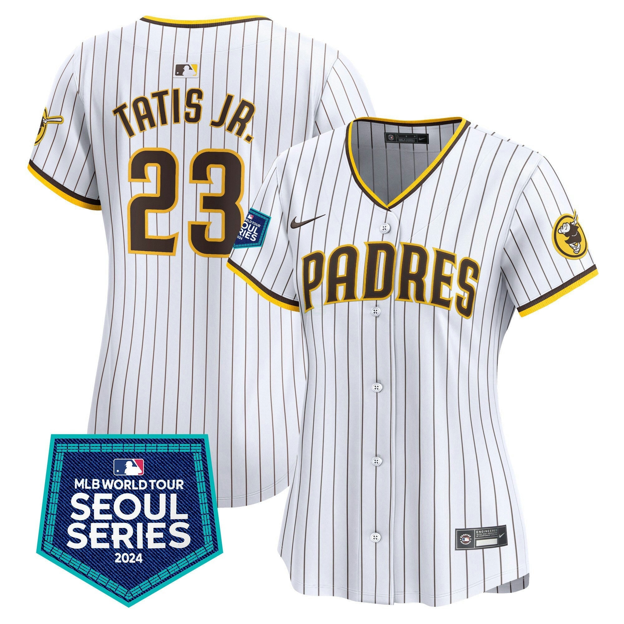 Camisa MLB Women’s 2024 World Tour Seoul Series Patch Vapor Premier Limited Jersey