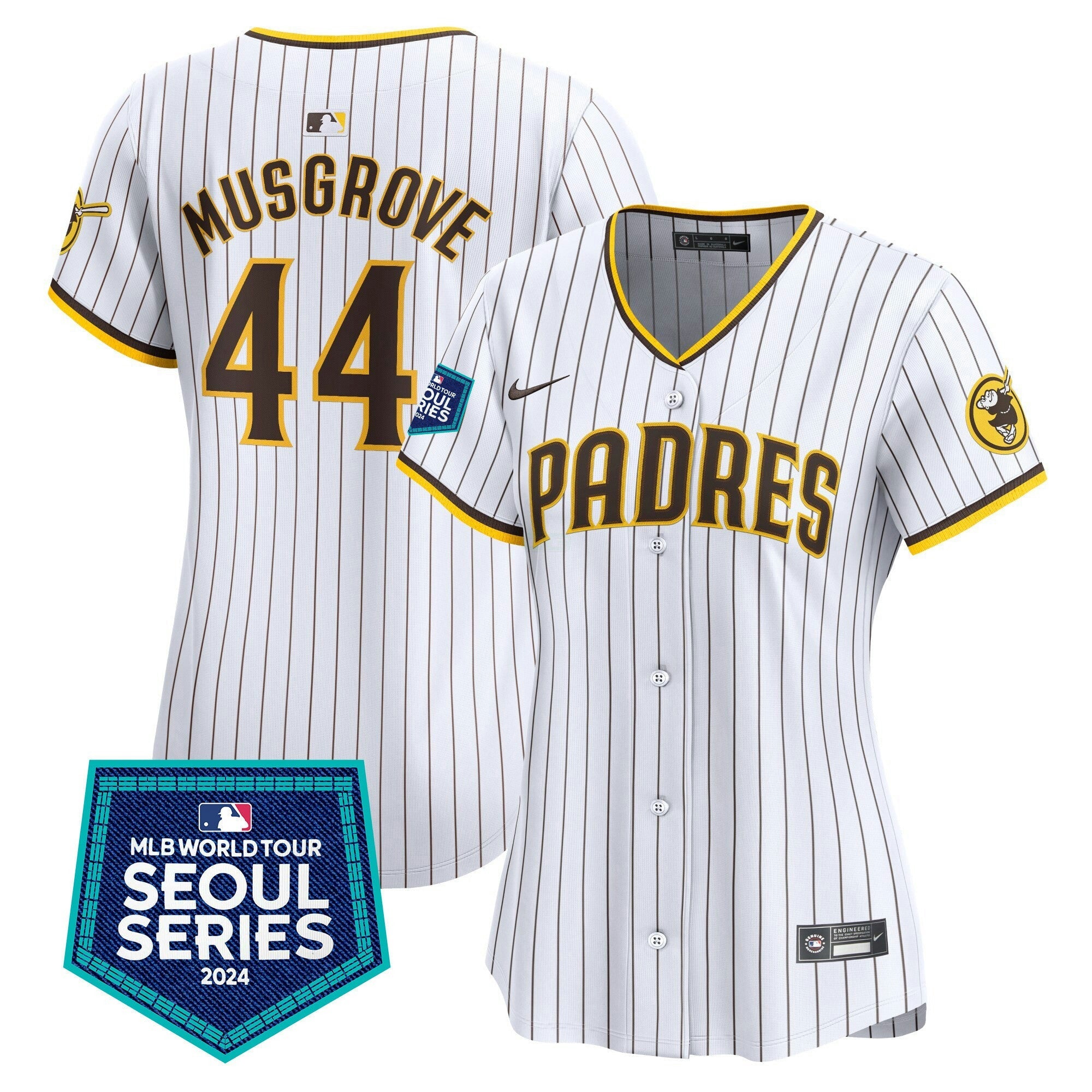 Camisa MLB Women’s 2024 World Tour Seoul Series Patch Vapor Premier Limited Jersey