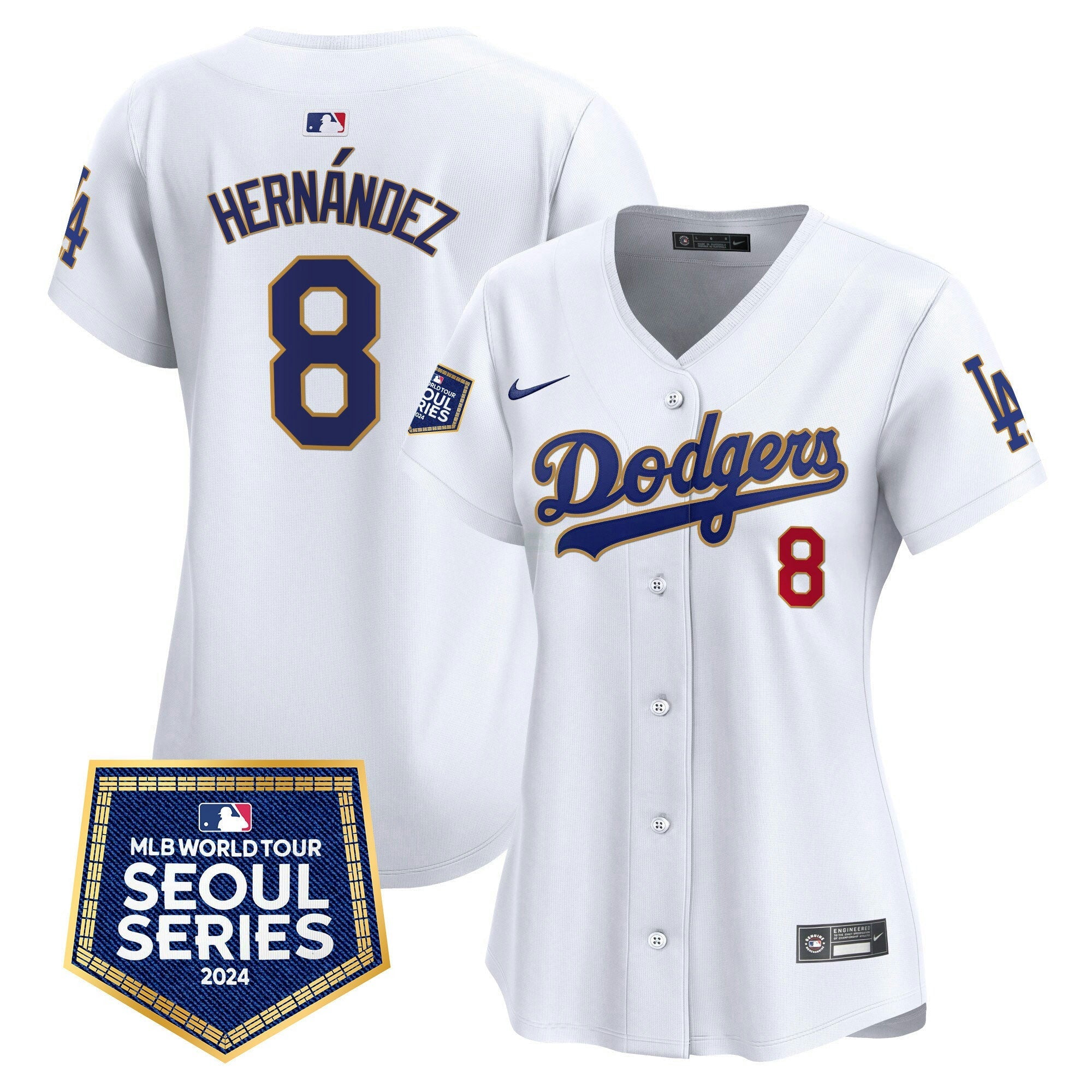 Camisa MLB Women’s 2024 World Tour Seoul Series Patch Vapor Premier Limited Jersey