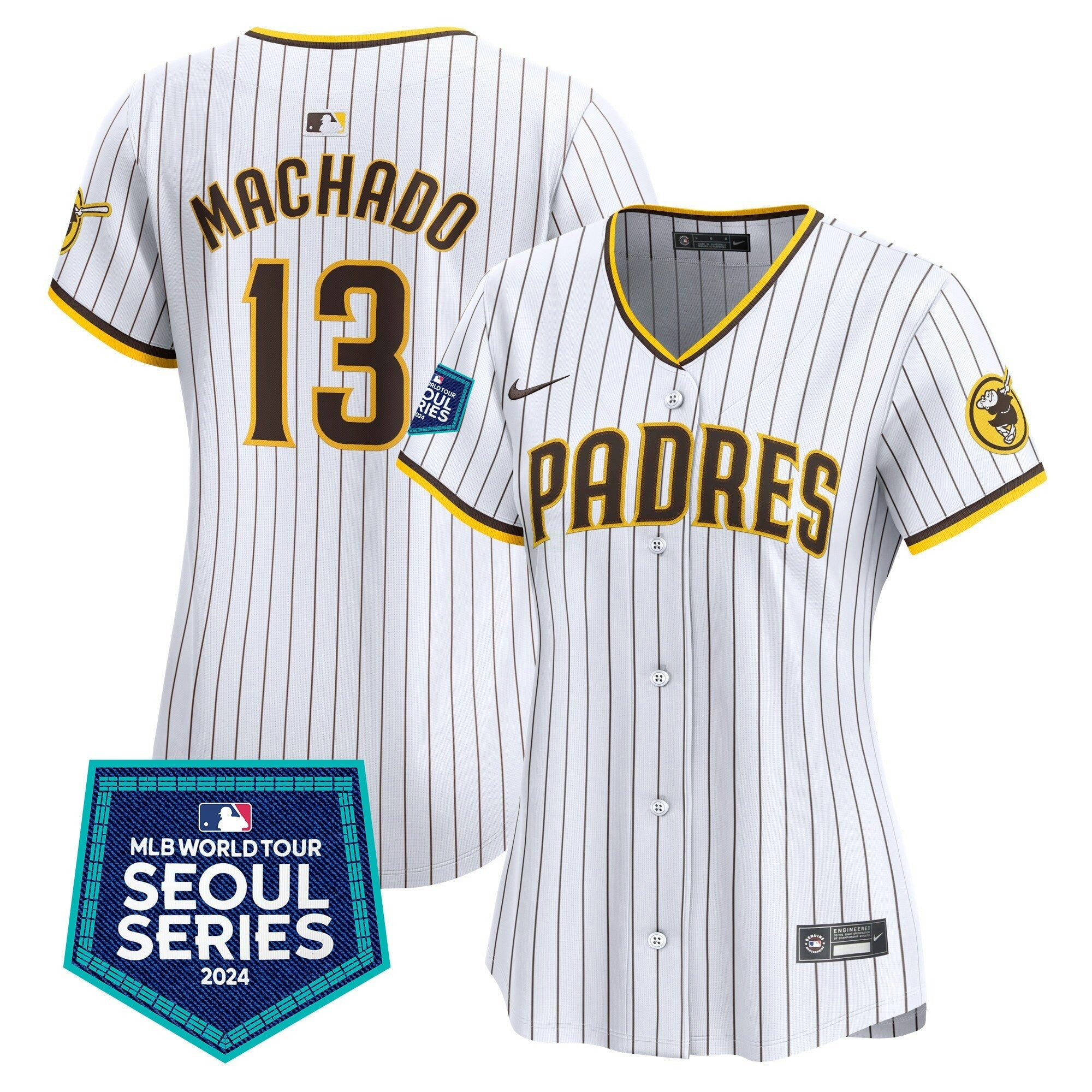 Camisa MLB Women’s 2024 World Tour Seoul Series Patch Vapor Premier Limited Jersey