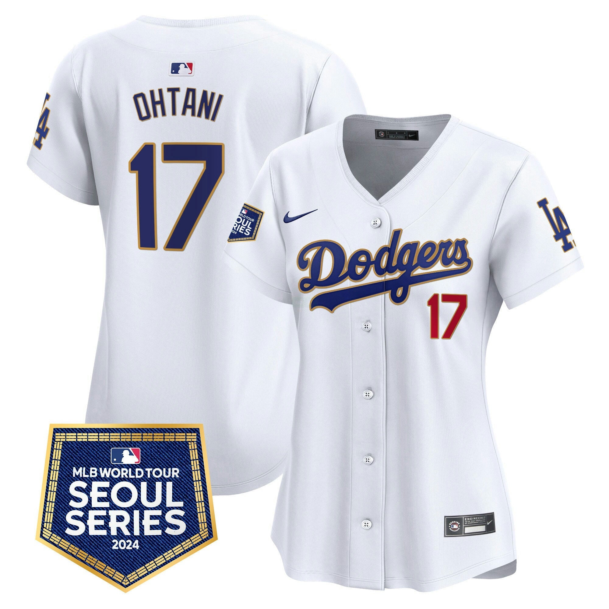 Camisa MLB Women’s 2024 World Tour Seoul Series Patch Vapor Premier Limited Jersey