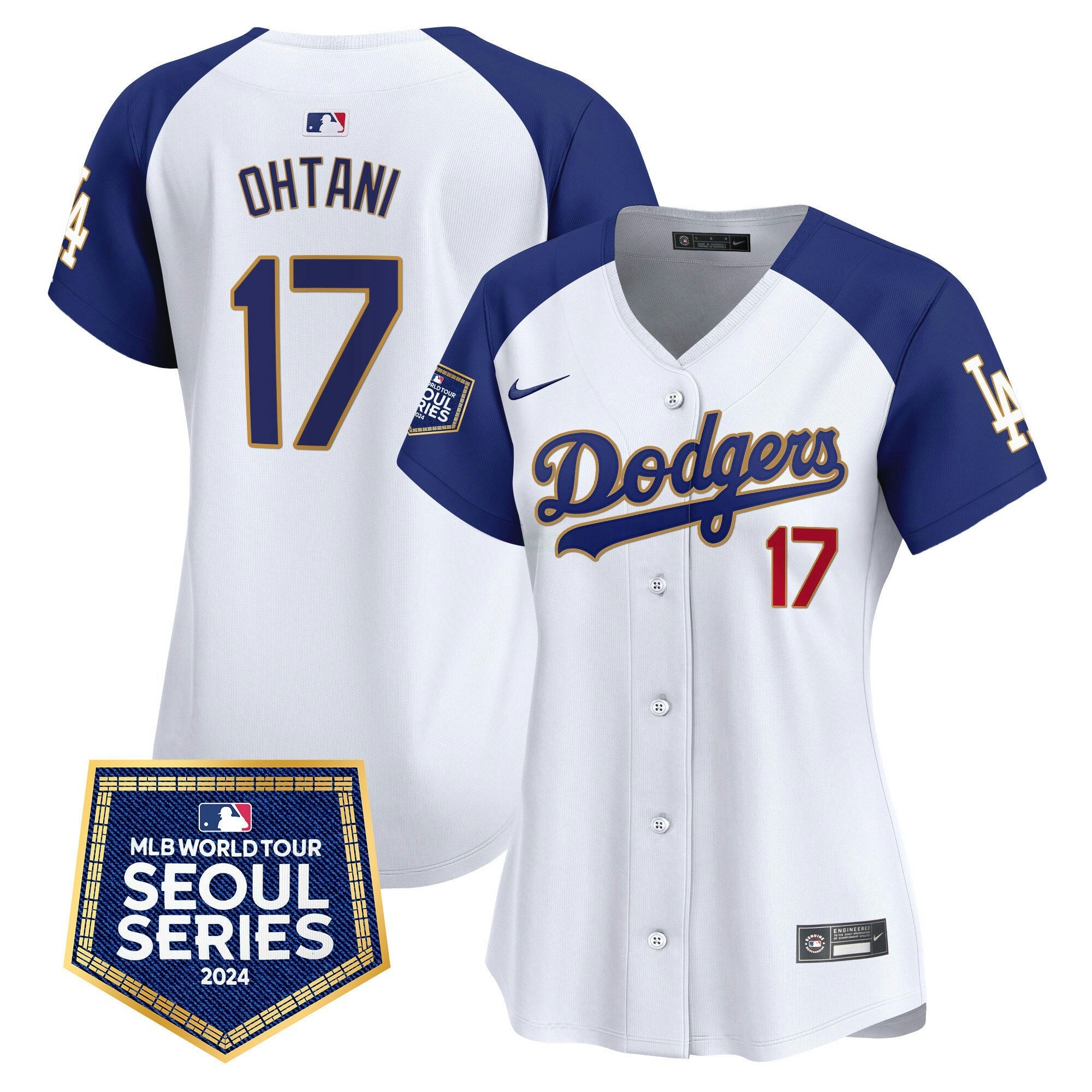 Camisa MLB Women’s 2024 World Tour Seoul Series Patch Vapor Premier Limited Jersey