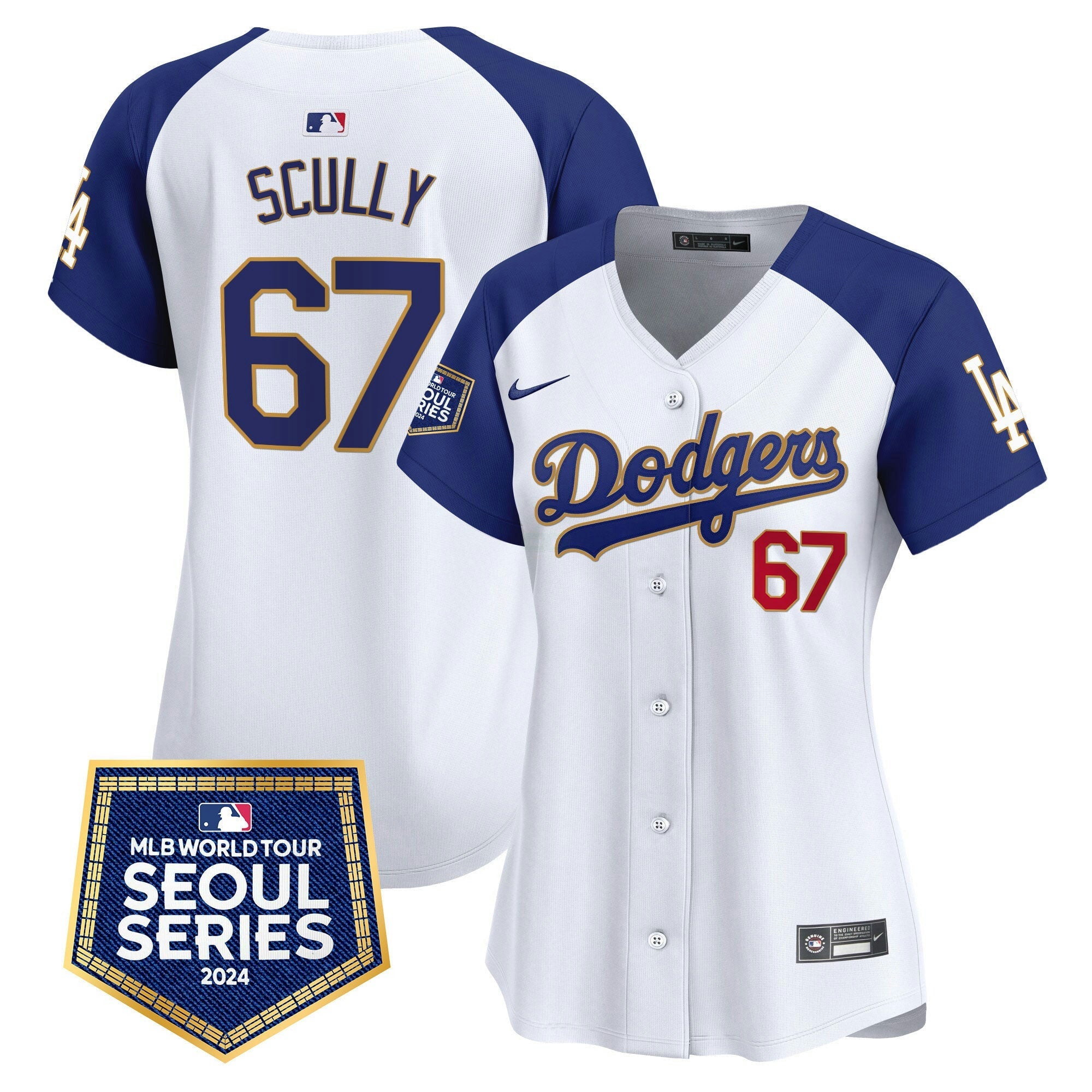 Camisa MLB Women’s 2024 World Tour Seoul Series Patch Vapor Premier Limited Jersey
