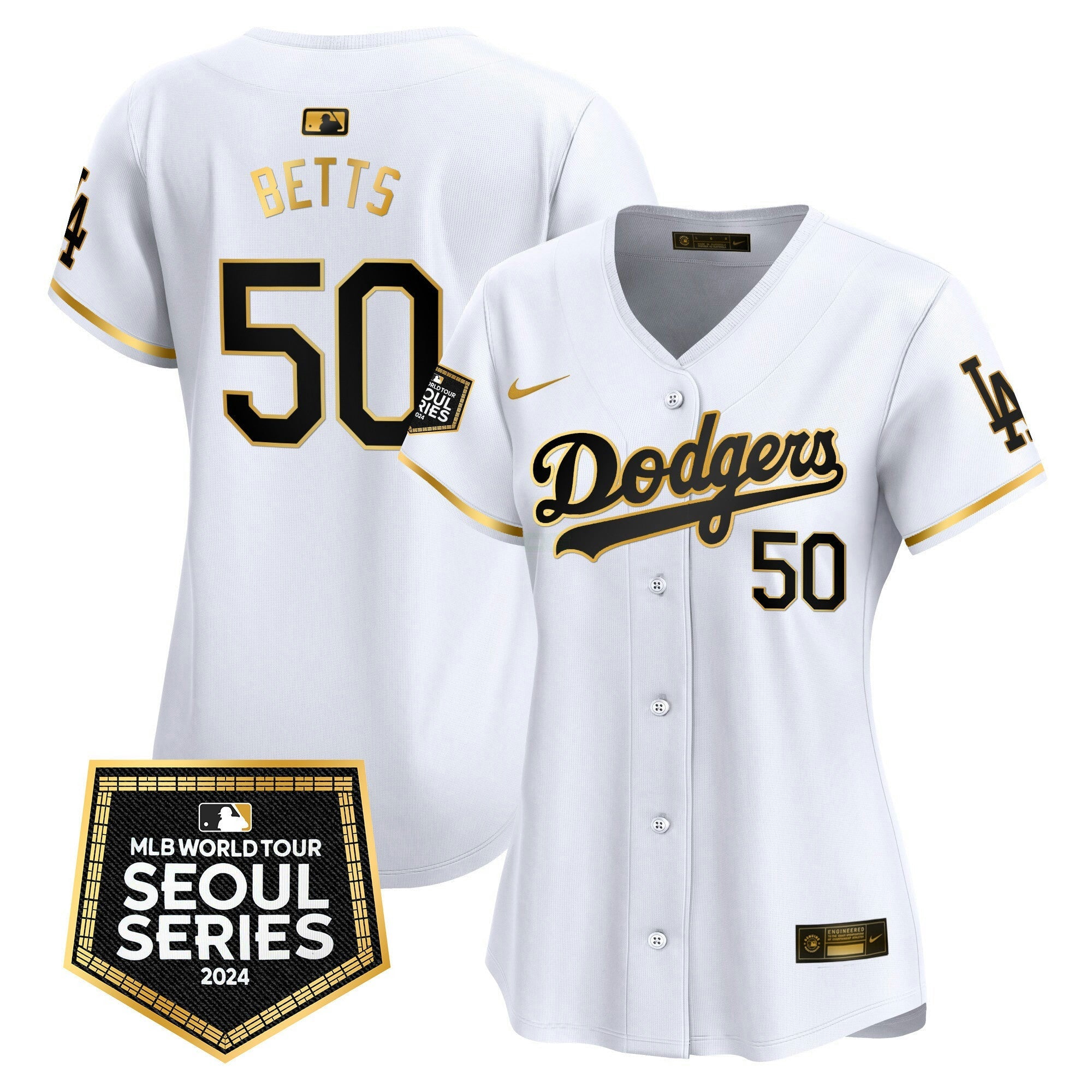 Camisa MLB Women’s 2024 World Tour Seoul Series Patch Vapor Premier Limited Jersey